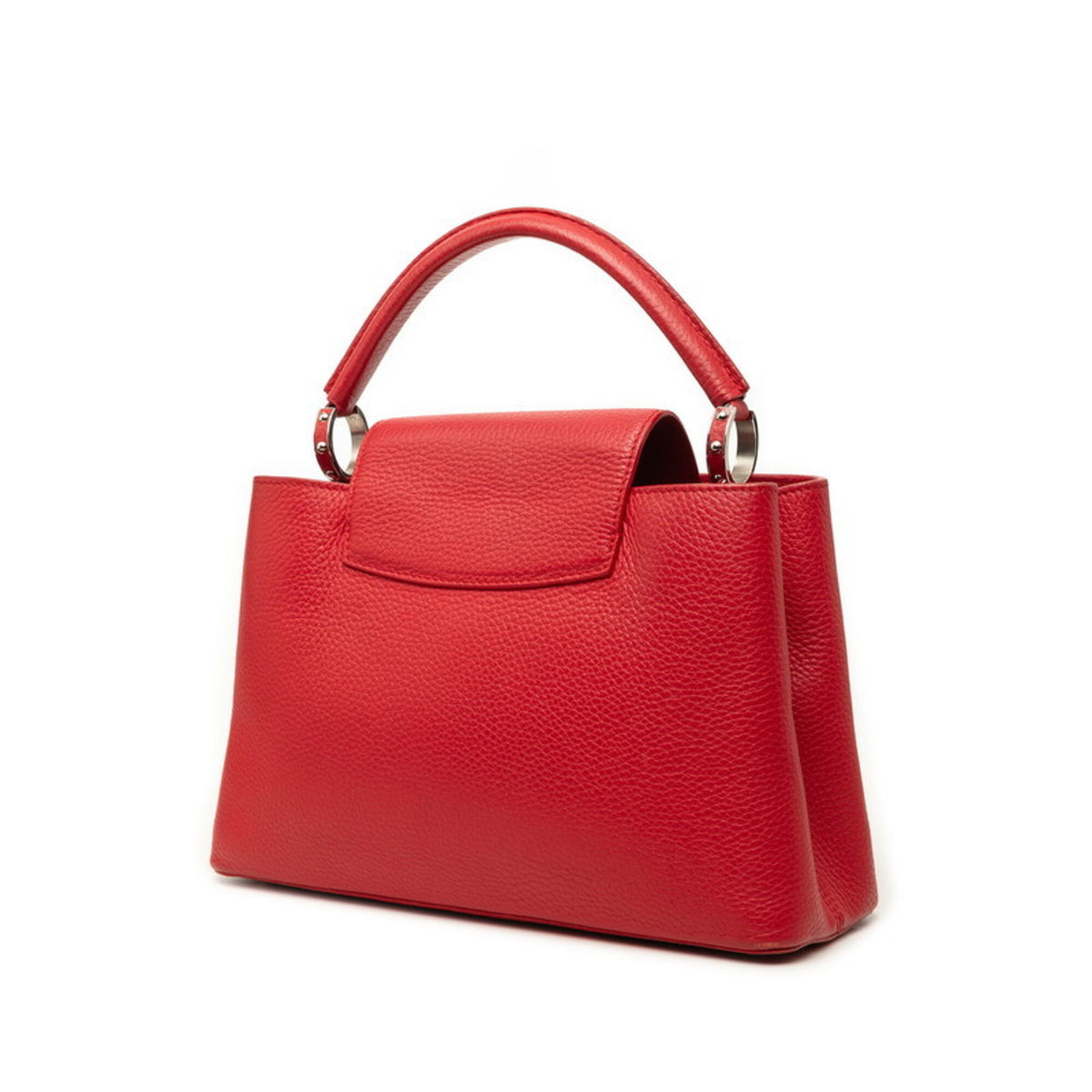 Louis Vuitton Red Color Ruby Leather Handbag Shoulder Bag (Pre-Owned)