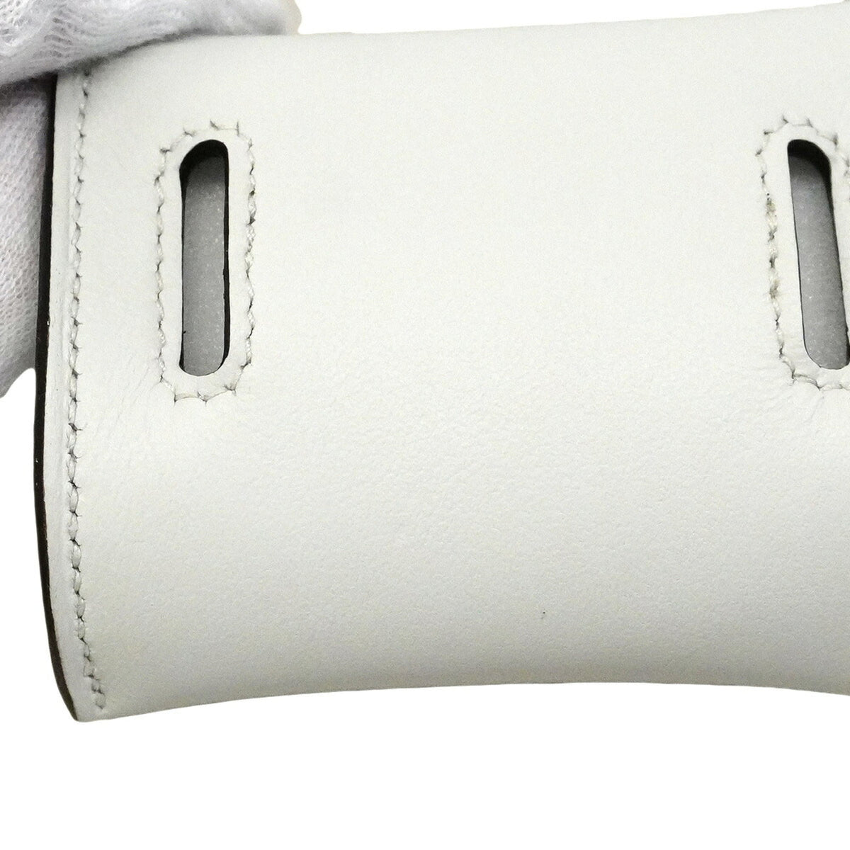 Hermes Gray Swift Leather Shoulder Bag (Pre-Owned)