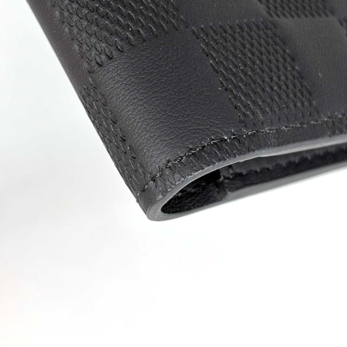 Louis Vuitton Black Onyx Damier Infini Wallet (Bi-Fold) (Pre-Owned)