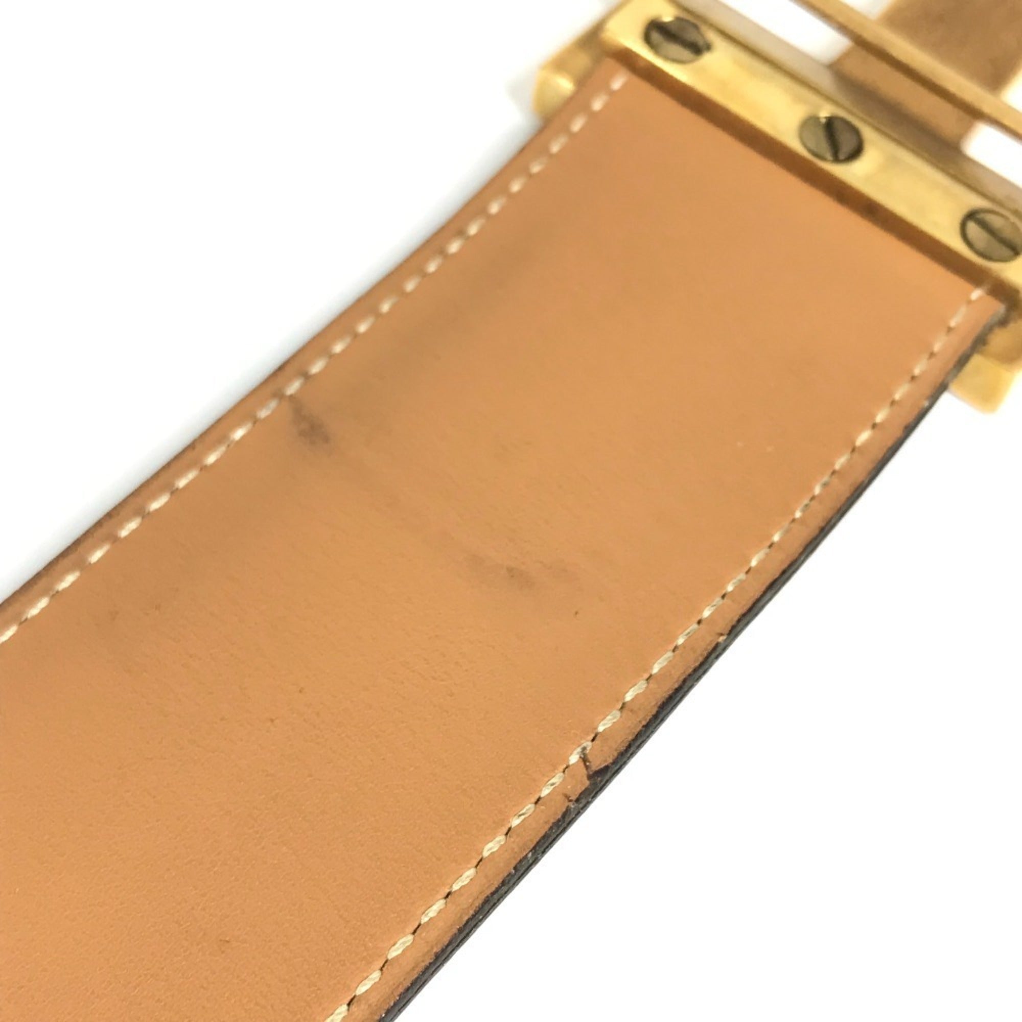 Hermes Constance Black Standard Belt (Pre-Owned)