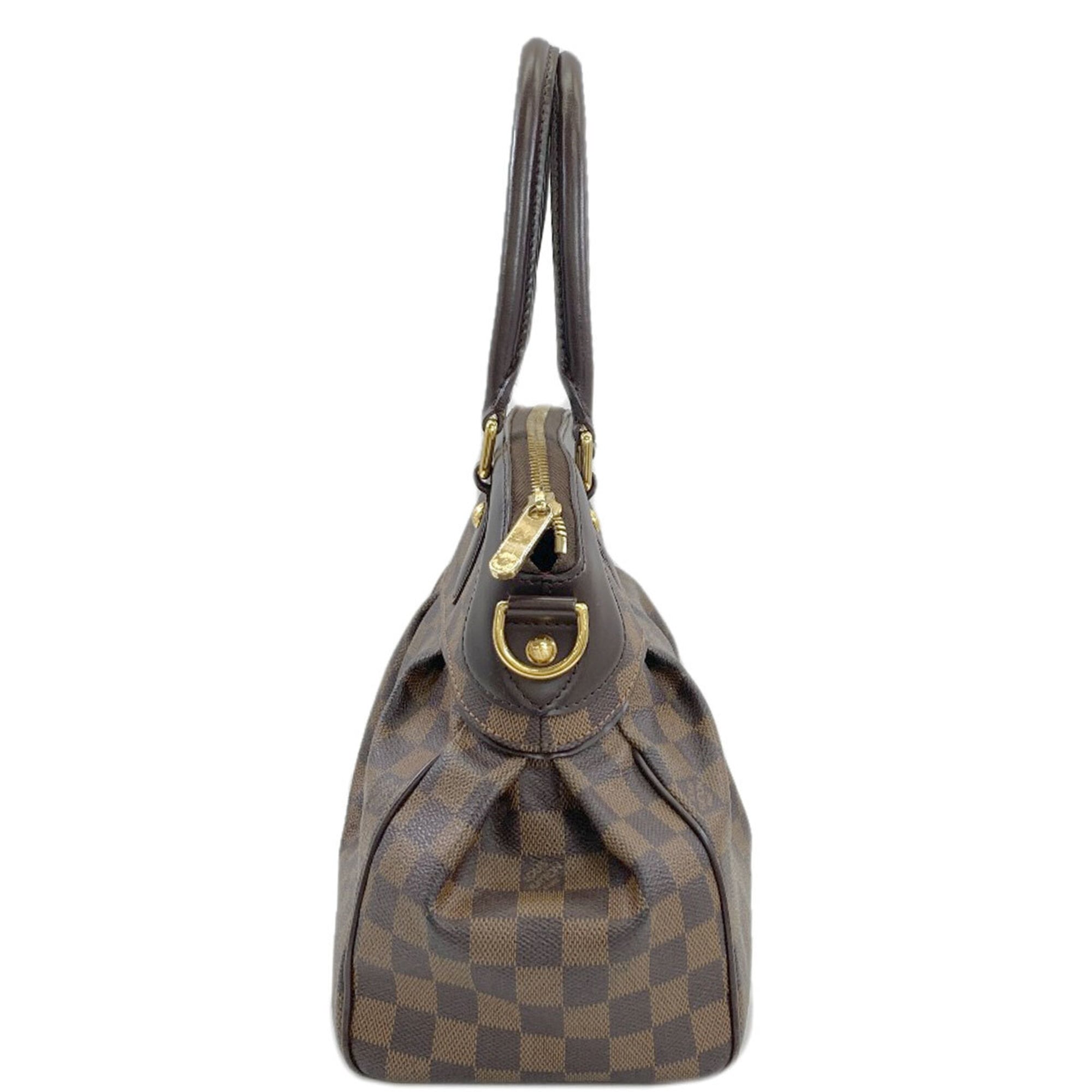 Louis Vuitton Brown Damier Canvas Handbag (Pre-Owned)