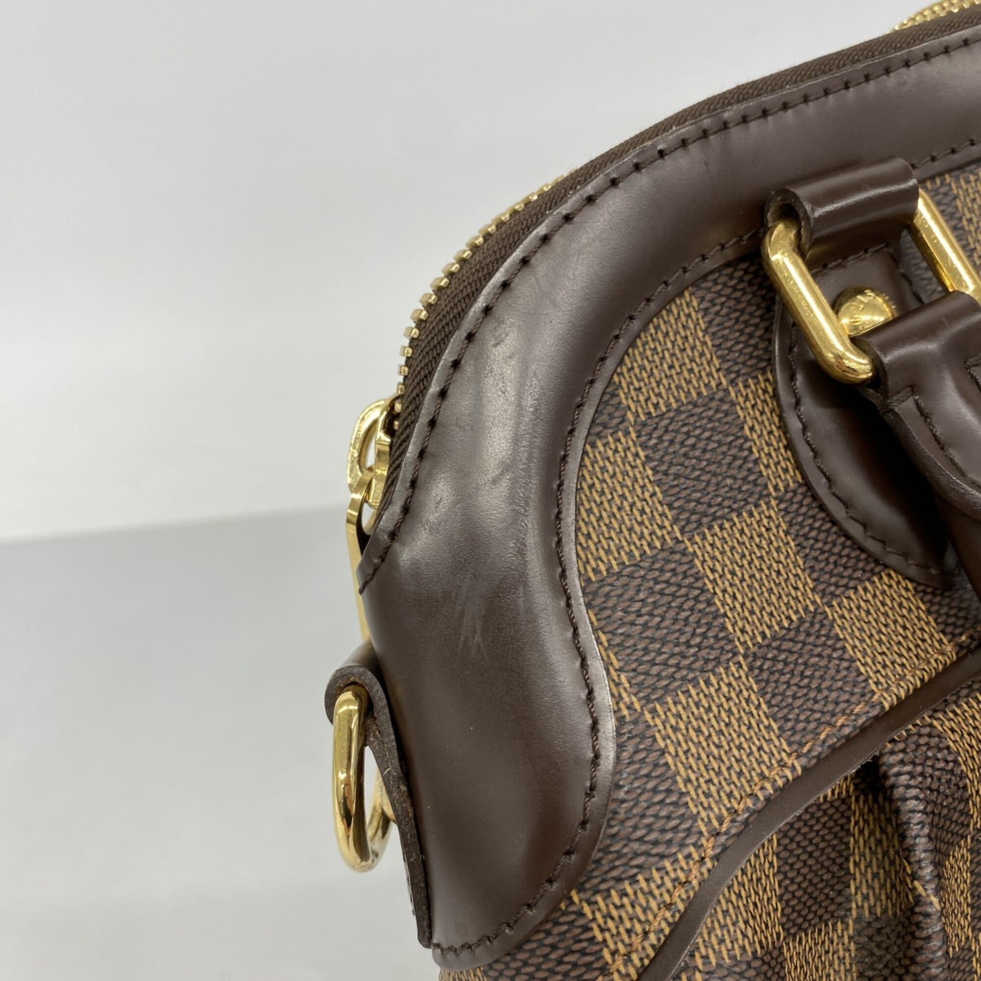 Louis Vuitton Ebene Handbag (Pre-Owned)