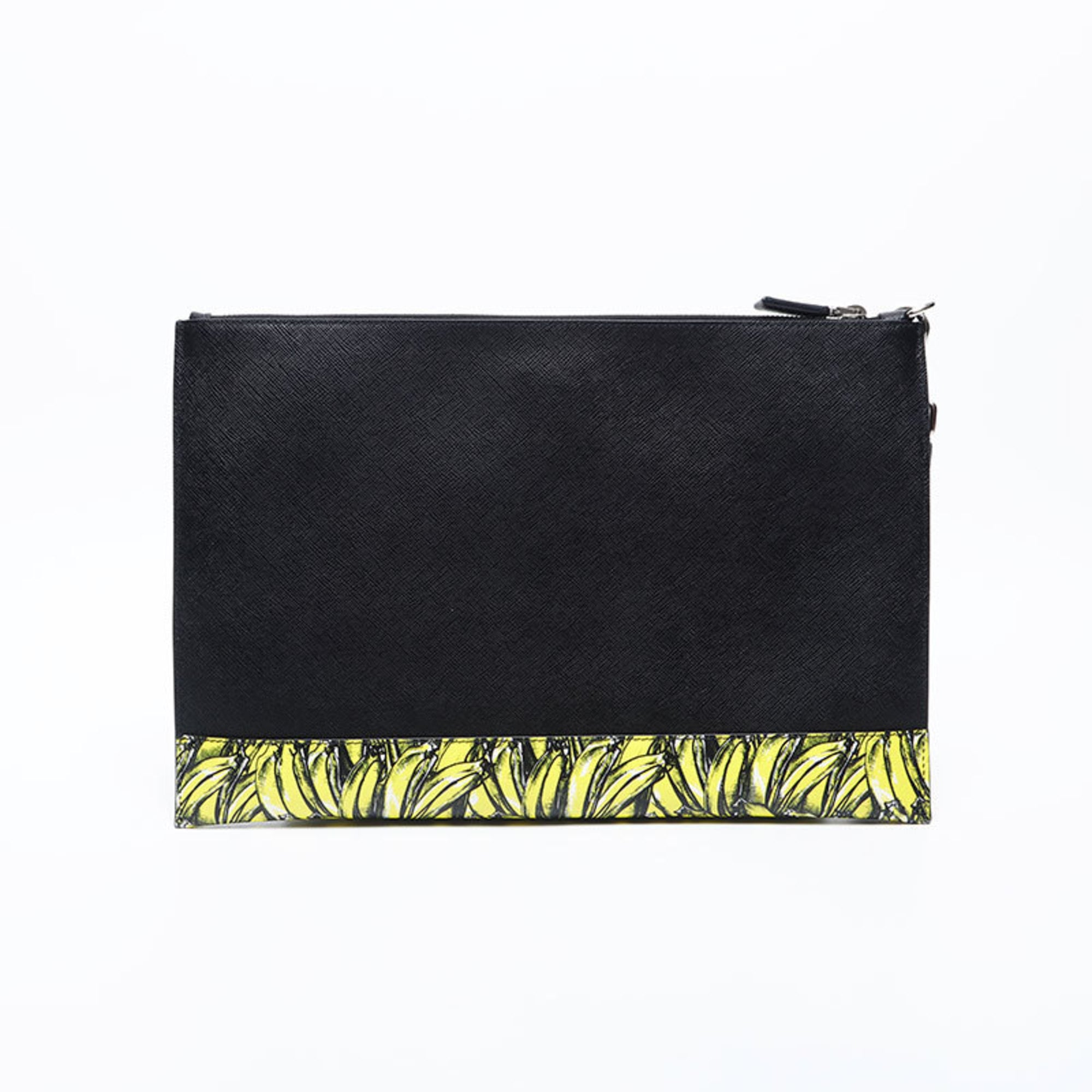 Prada Black Clutch Bag (Pre-Owned)