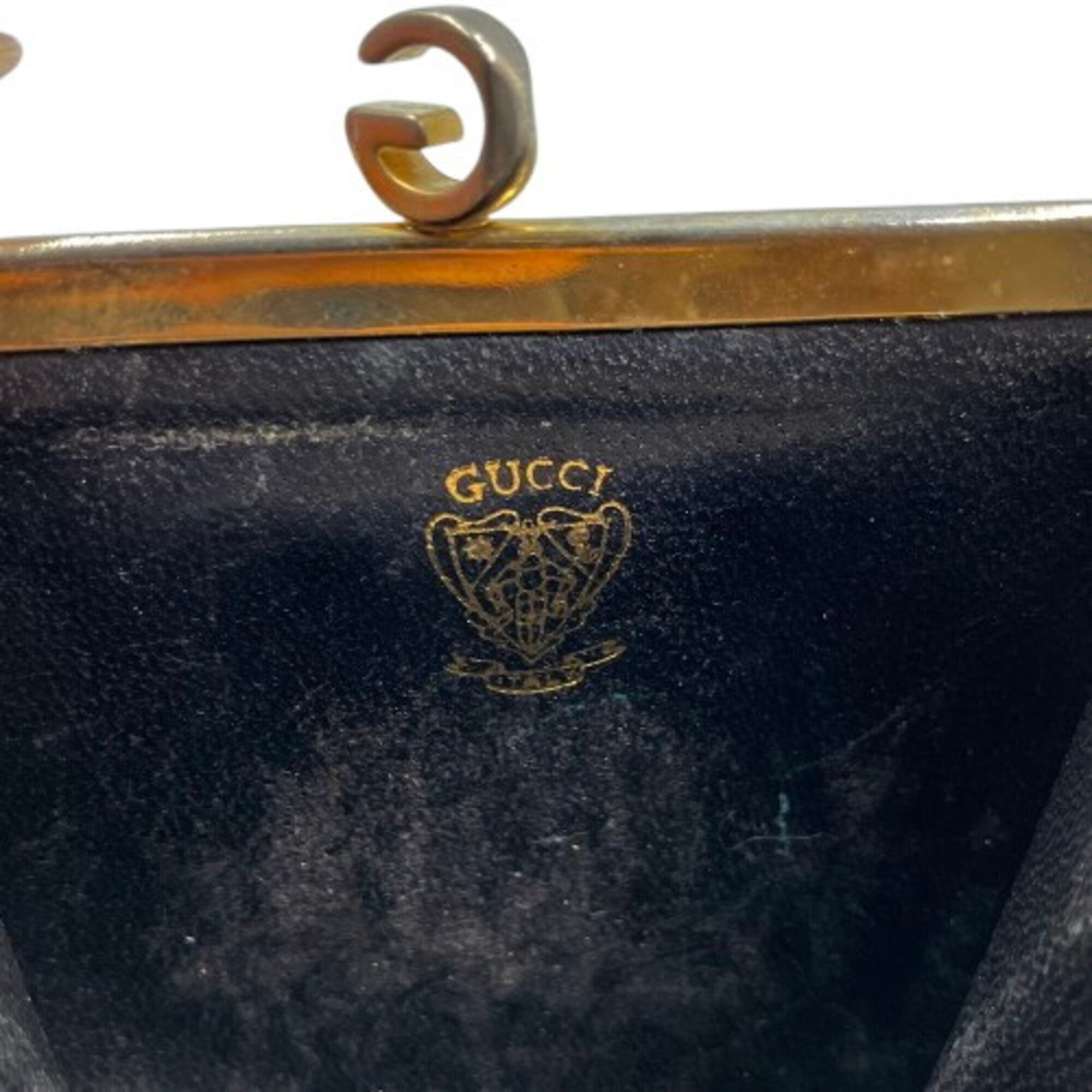 Gucci Bordeaux Leather Coin Purse/Coin Case (Pre-Owned)