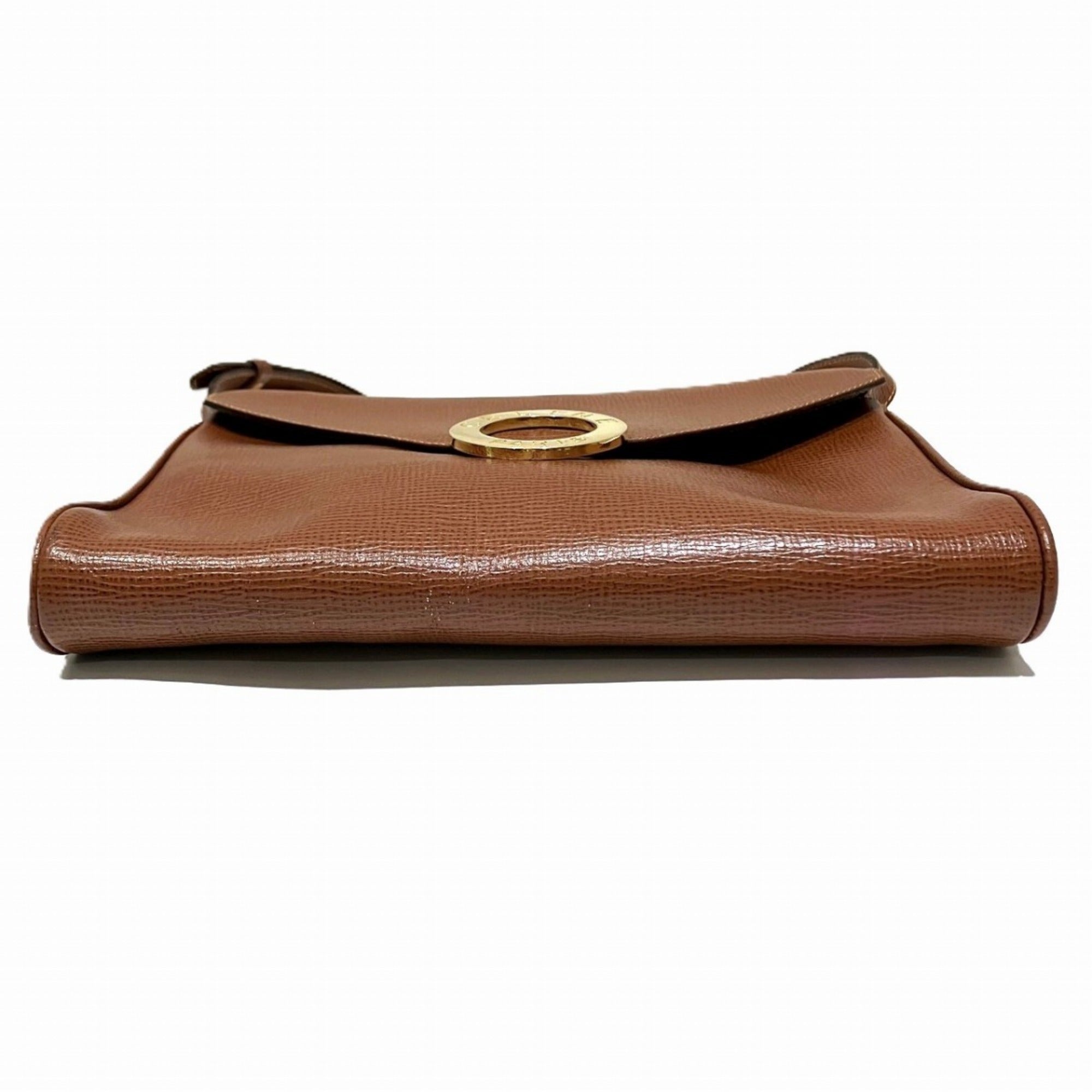 Celine Brown Leather Shoulder Bag (Pre-Owned)