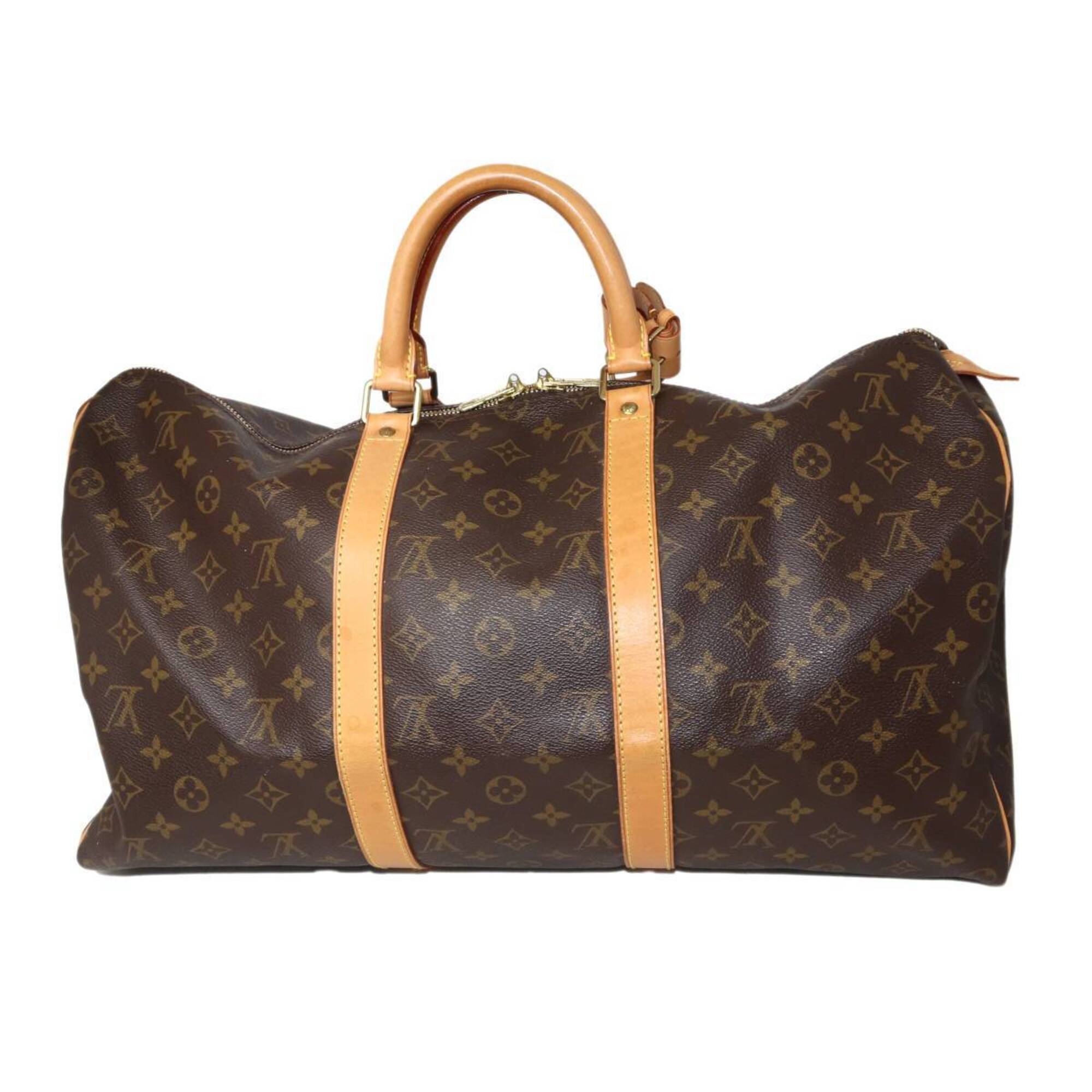Louis Vuitton Monogram Brown Monogram Boston Bag (Pre-Owned)