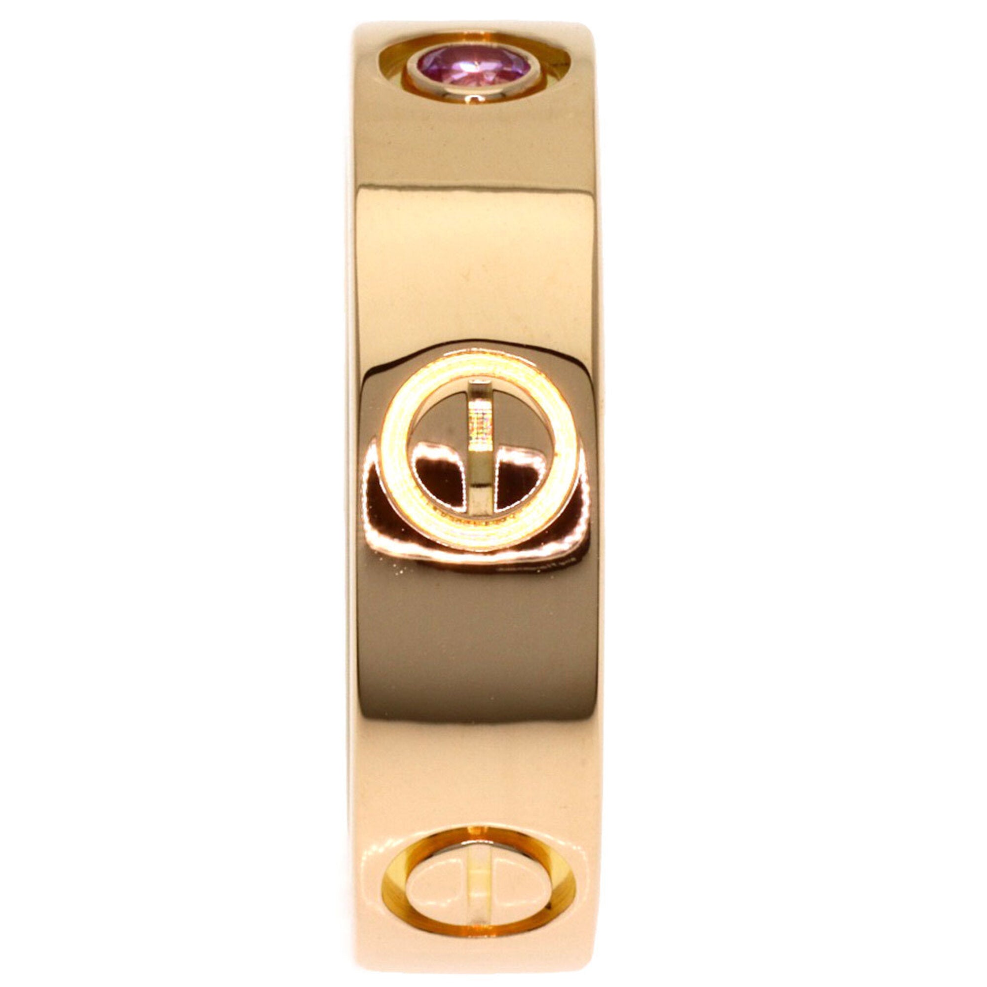 Cartier Love Pink Gold (18K) Band Ring (Pre-Owned)