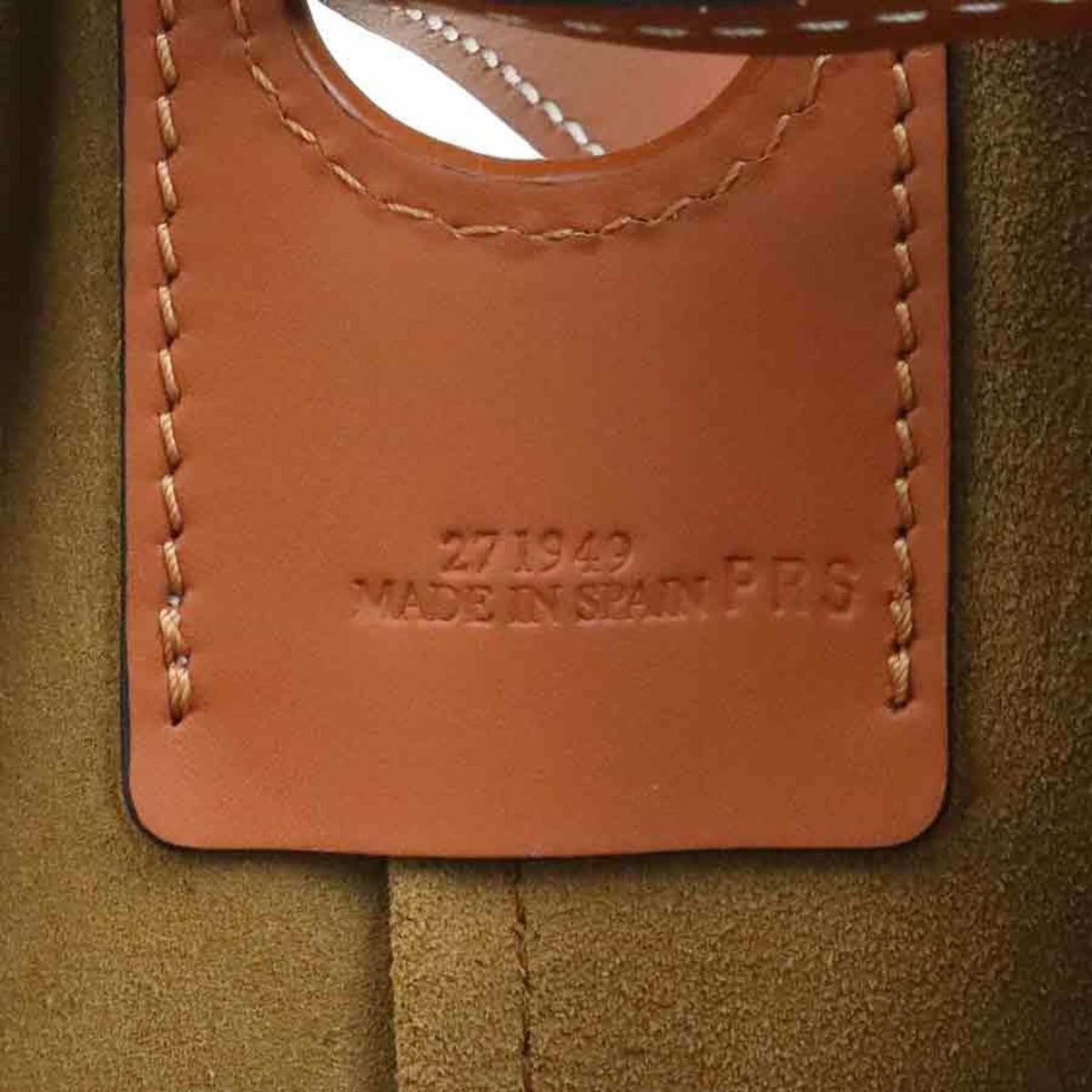 Loewe Blue Brown Canvas Leather Shoulder Bag (Pre-Owned)