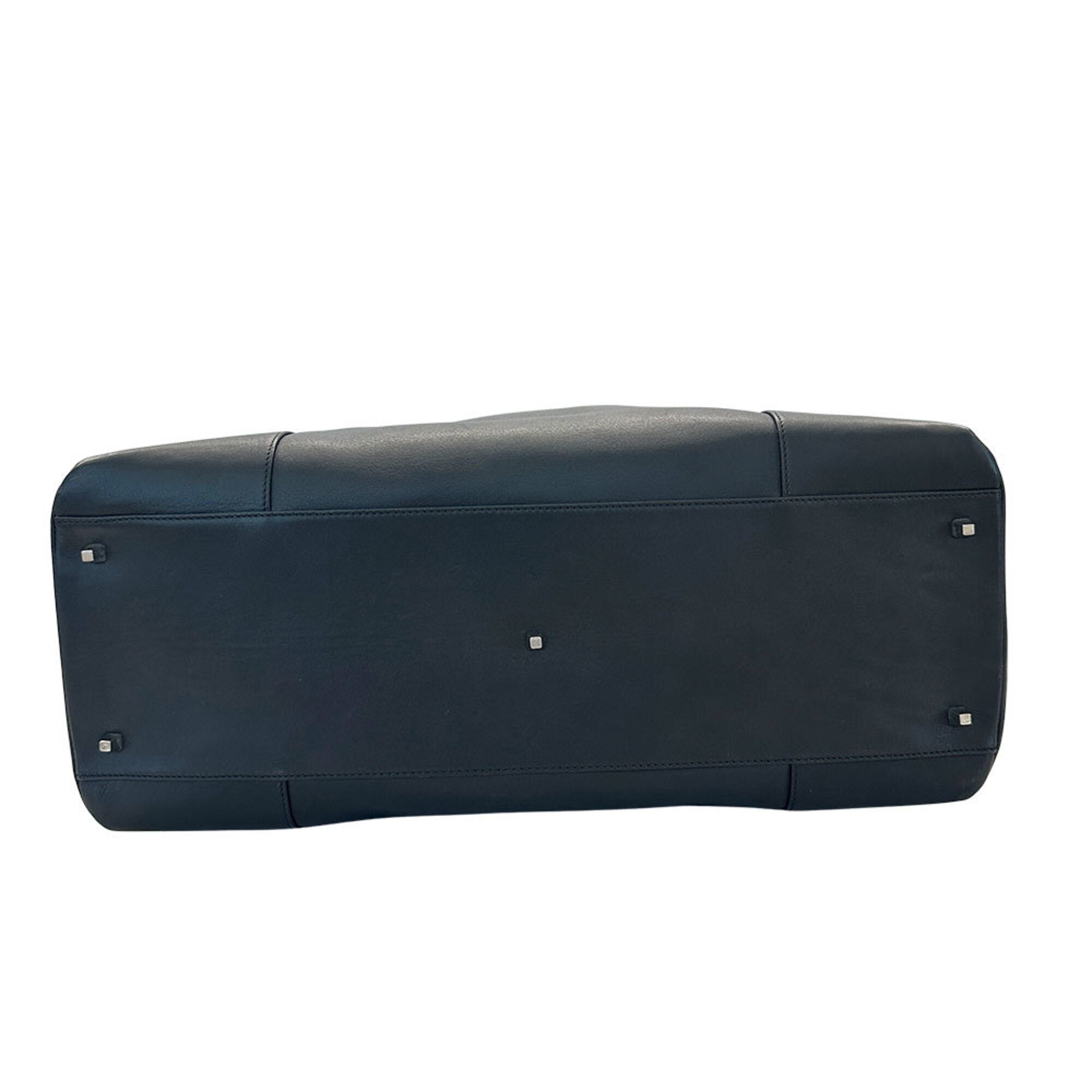 Loewe Black Leather Handbag Shoulder Bag (Pre-Owned)