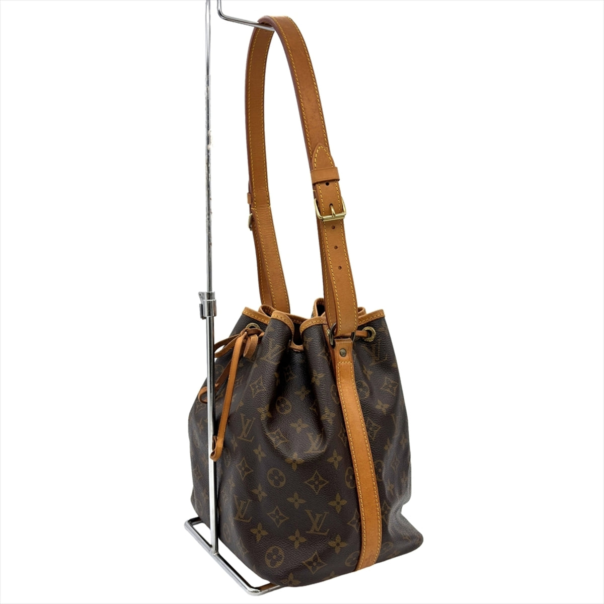 Louis Vuitton Black Brown Galle Monogram Monogram Shoulder Bag (Pre-Owned)
