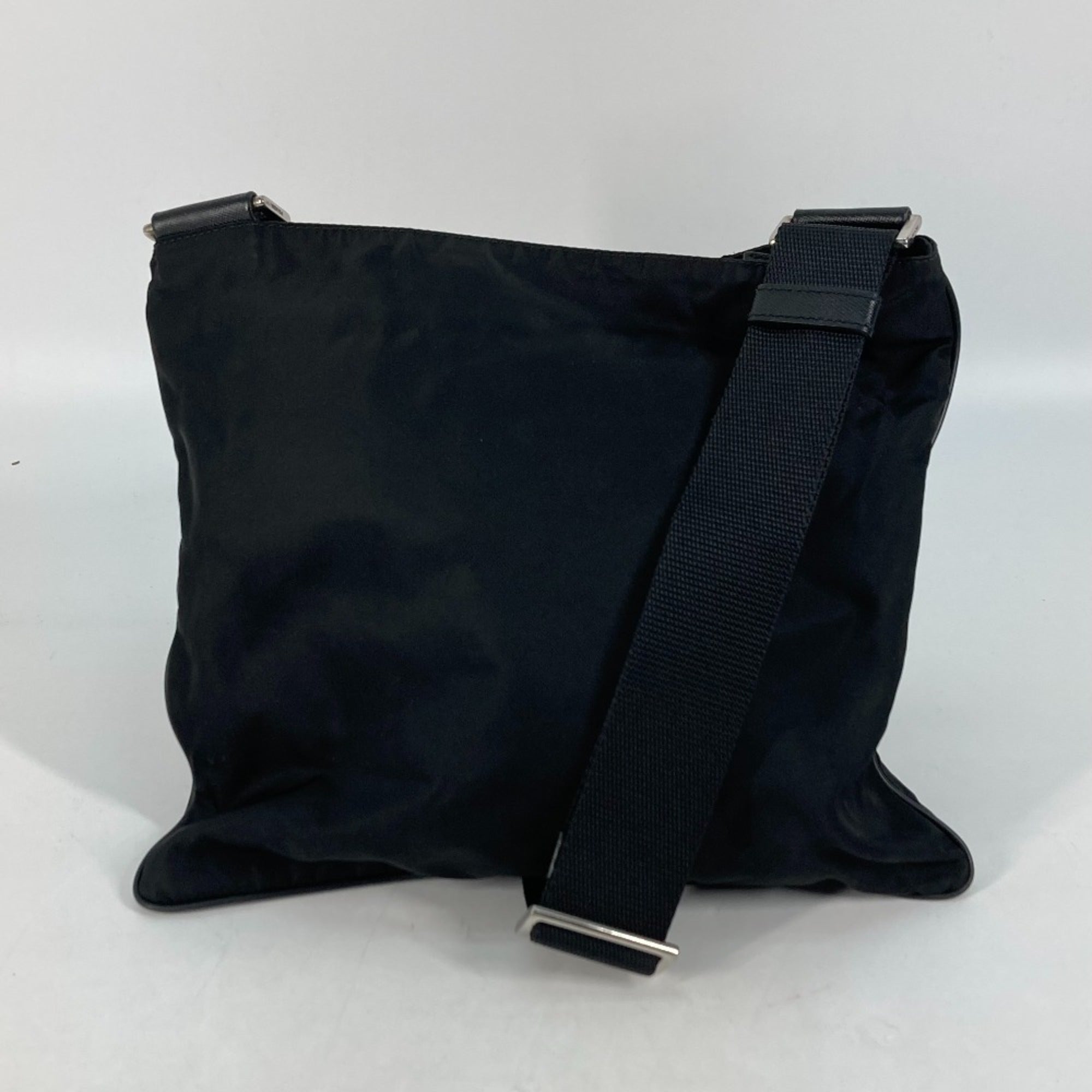 Prada Black Cloth Shoulder Bag (Pre-Owned)