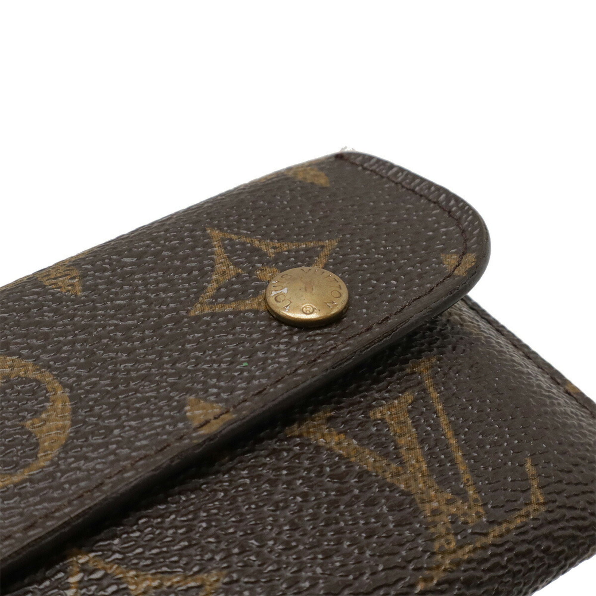 Louis Vuitton Brown Monogram Monogram Coin Purse/Coin Case (Pre-Owned)