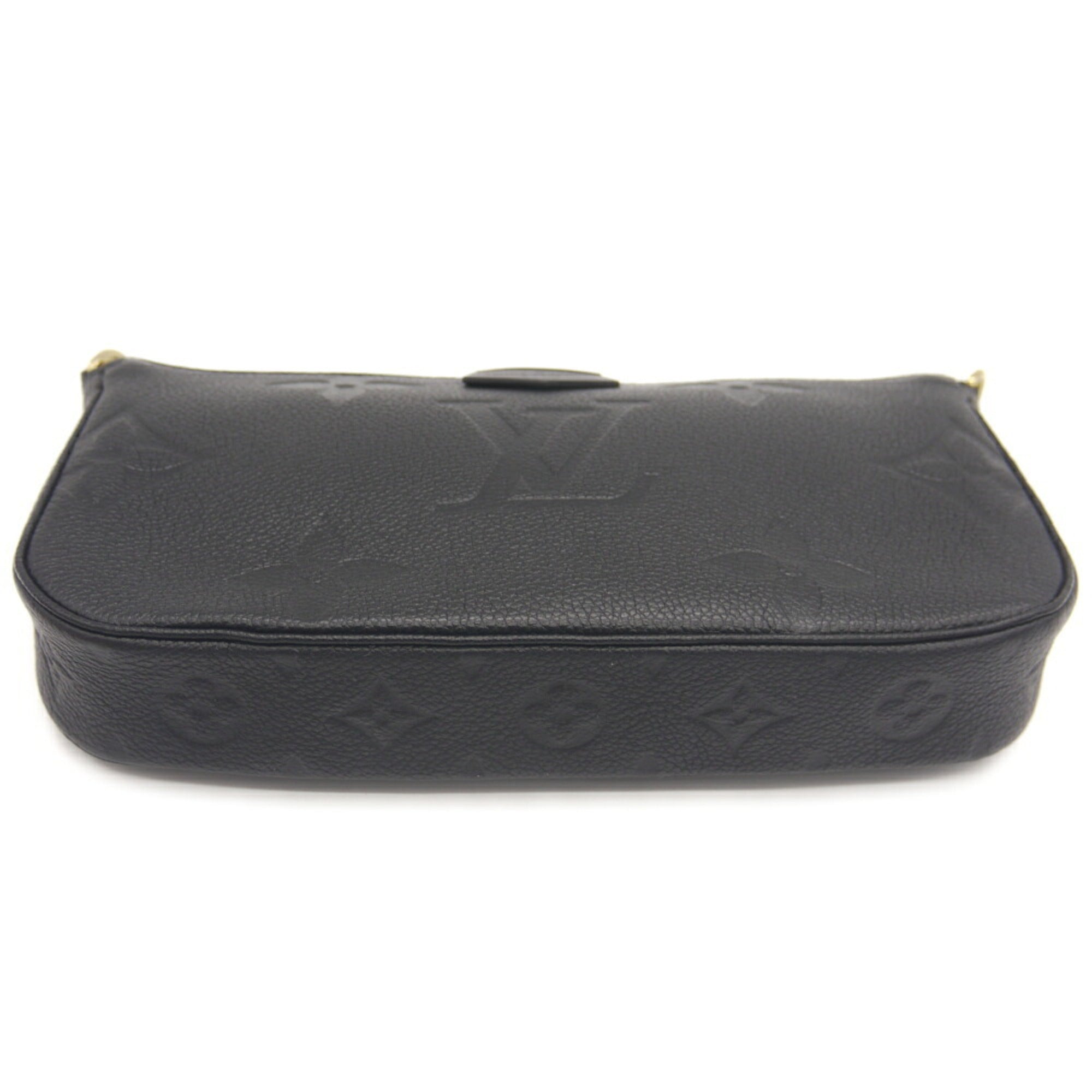 Louis Vuitton Black Noir Monogram Empreinte Pochette Shoulder Bag (Pre-Owned)