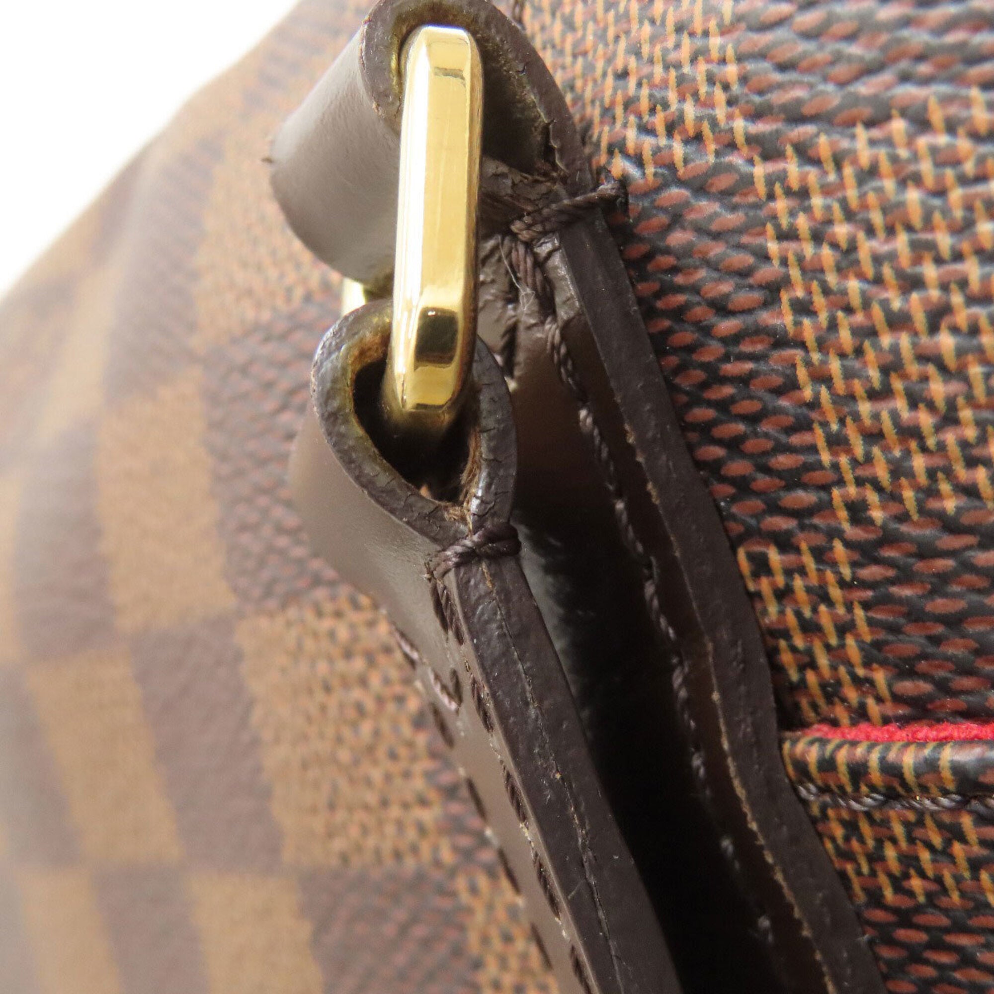 Louis Vuitton Damier Damier Canvas Ebene Damier Canvas Tote Bag (Pre-Owned)