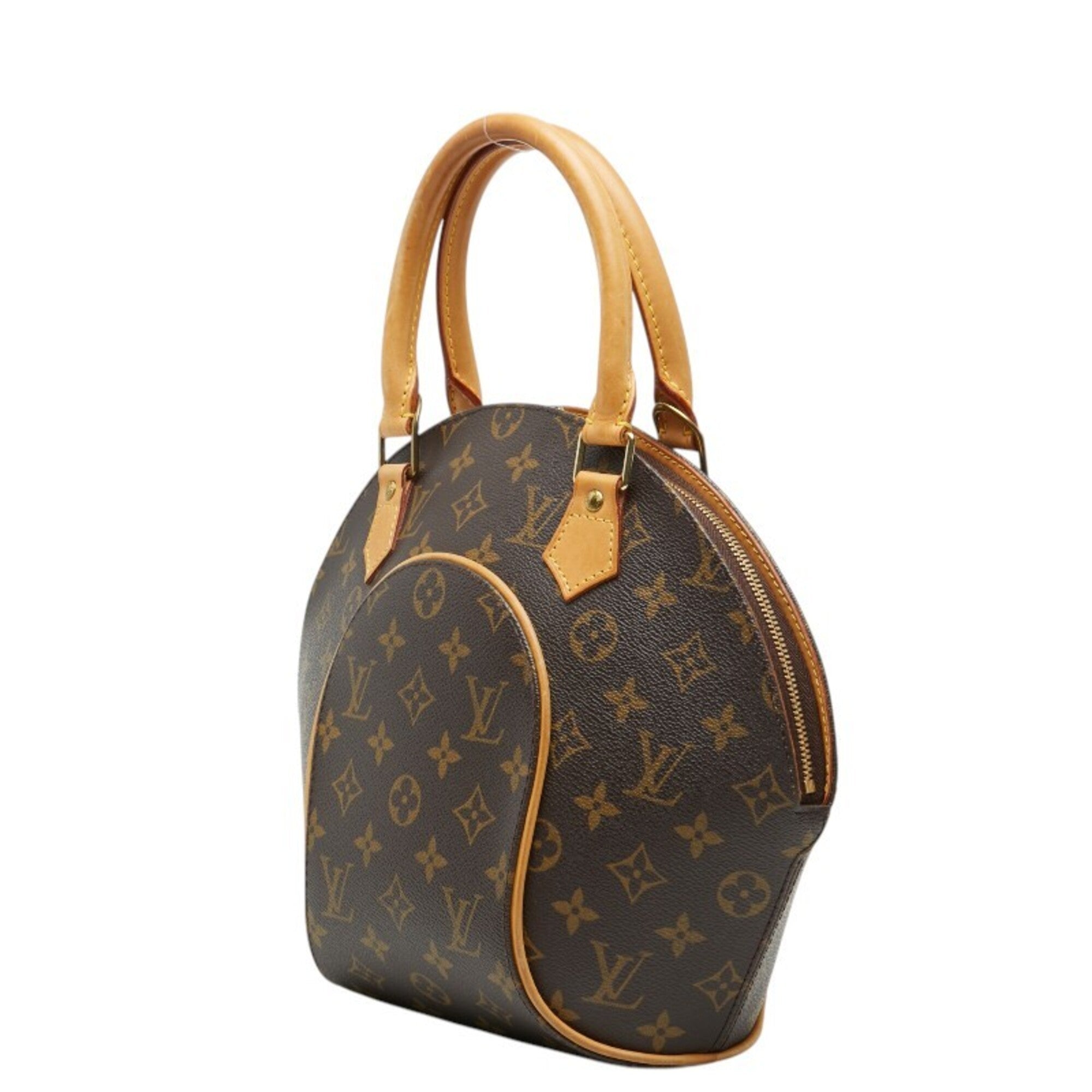Louis Vuitton Monogram Brown Pvc Leather Handbag (Pre-Owned)