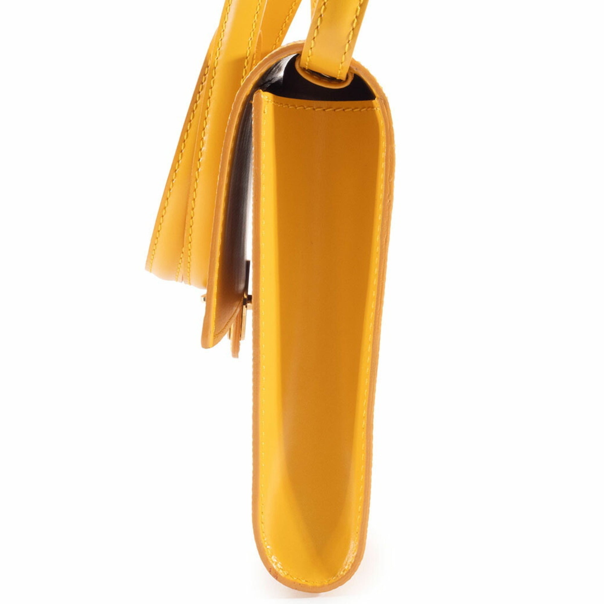 Louis Vuitton Yellow Epi Leather Pochette Shoulder Bag (Pre-Owned)