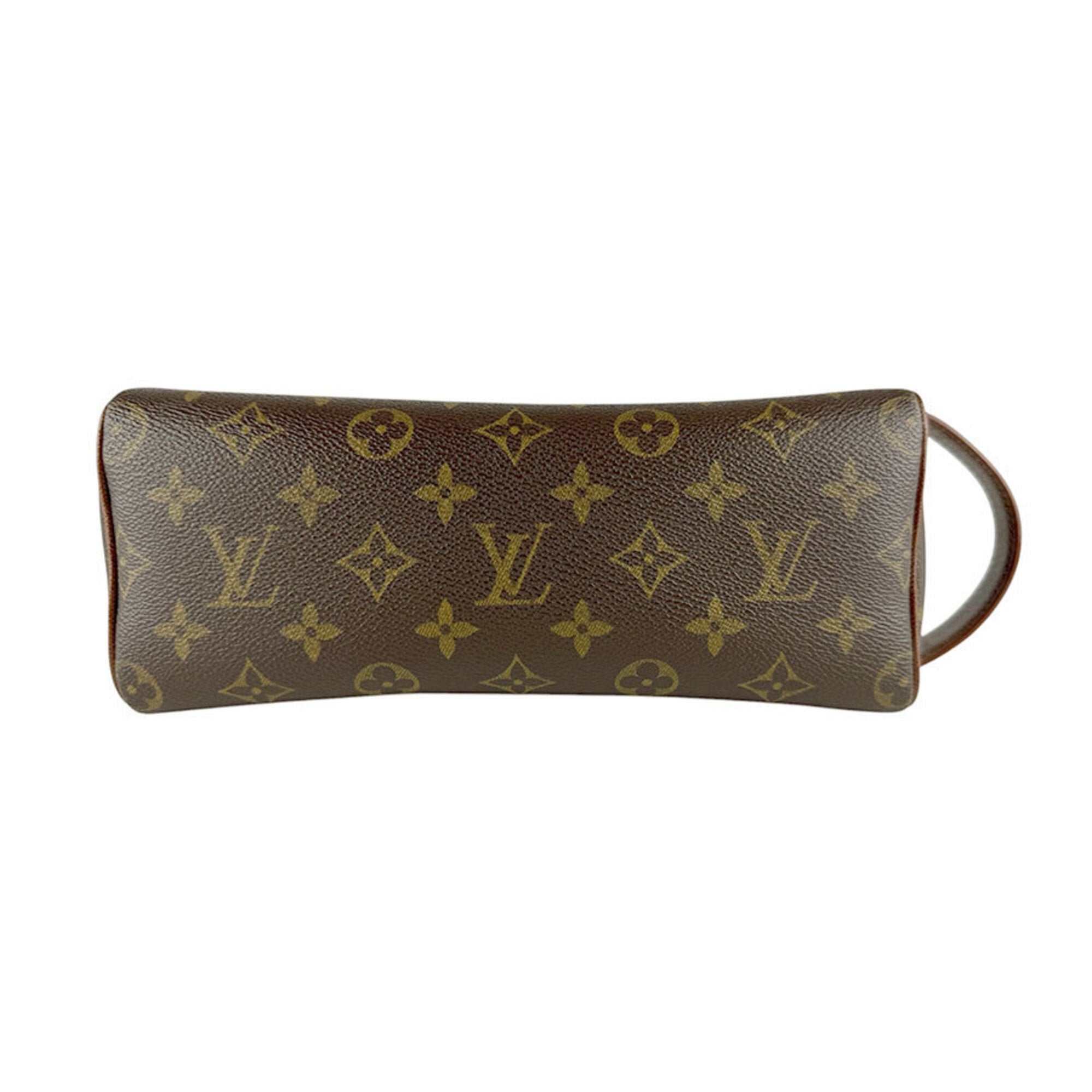 Louis Vuitton Brown Monogram Monogram Clutch Bag Pouch (Pre-Owned)