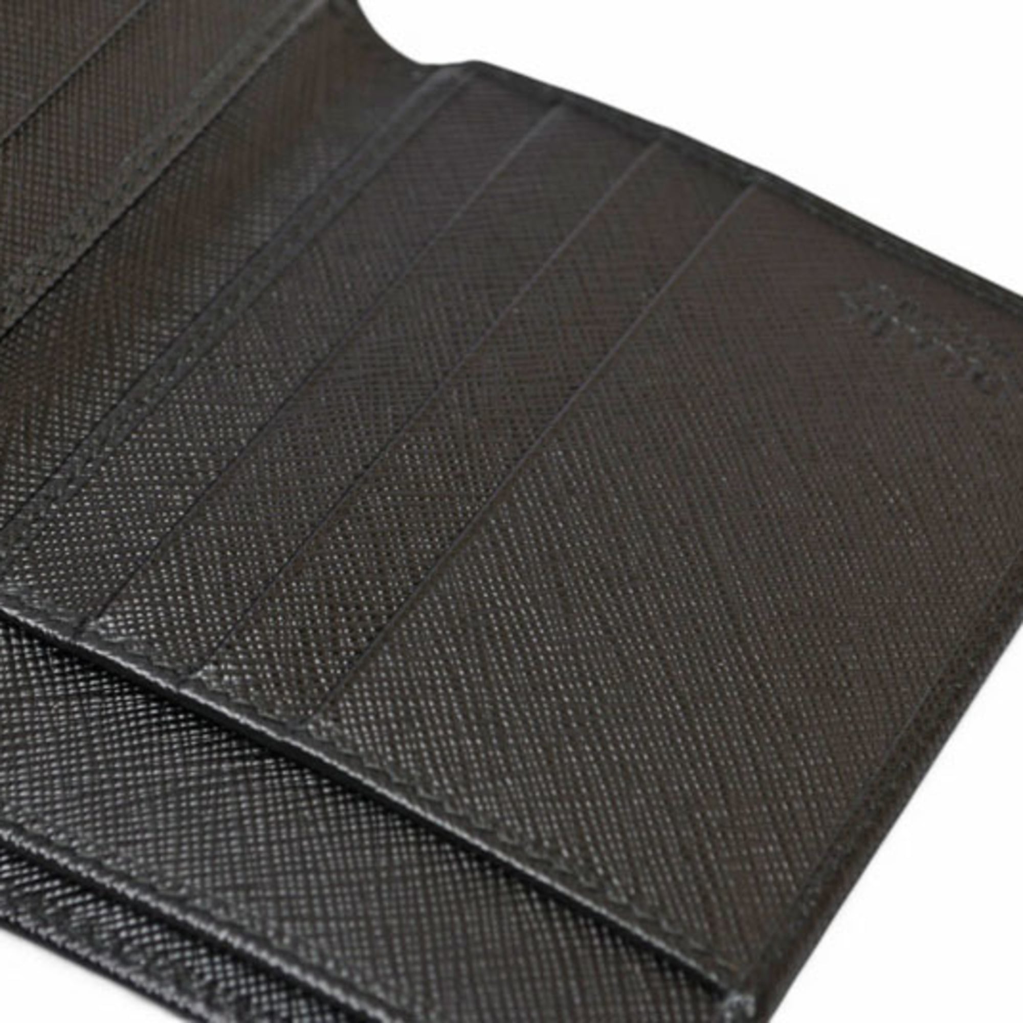 Prada Saffiano Black Wallet (Bi-Fold) (Pre-Owned)
