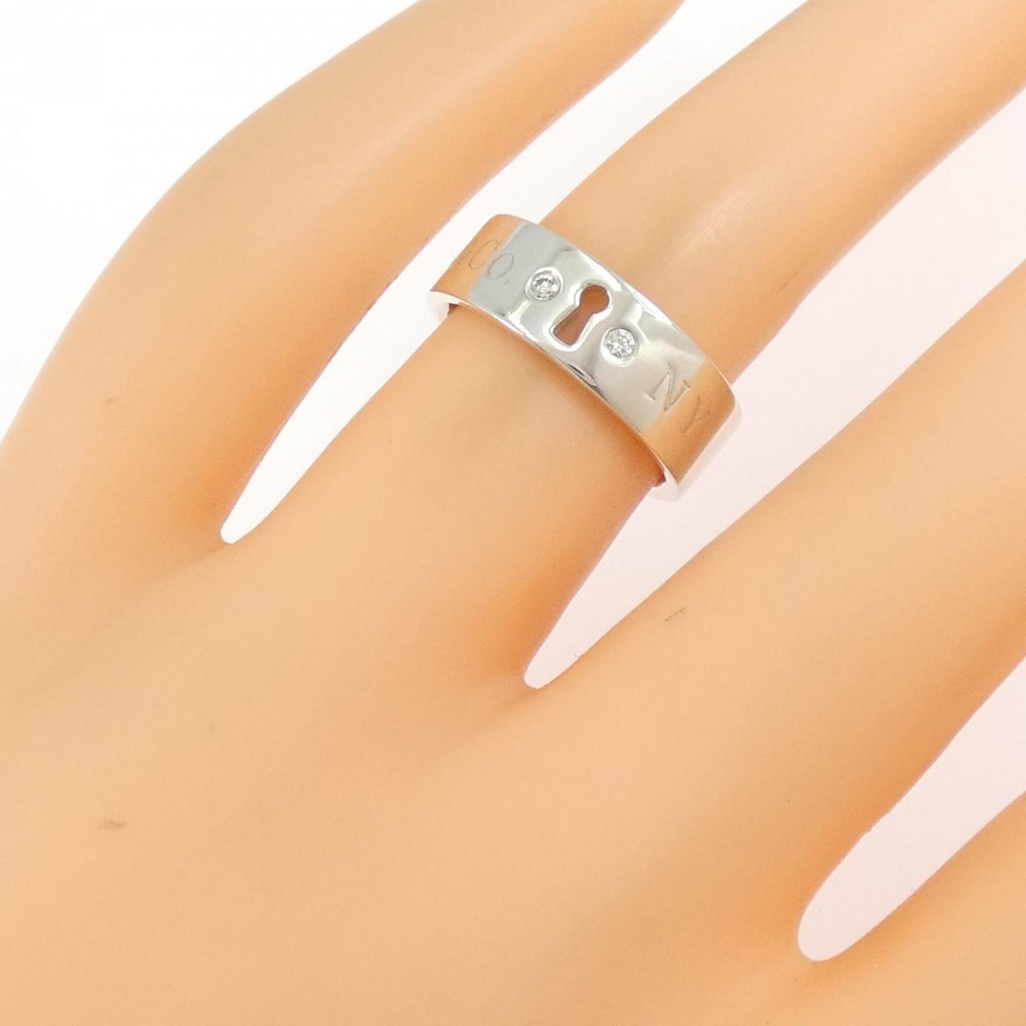 Tiffany Silver Silver 925 Band Ring (Pre-Owned)