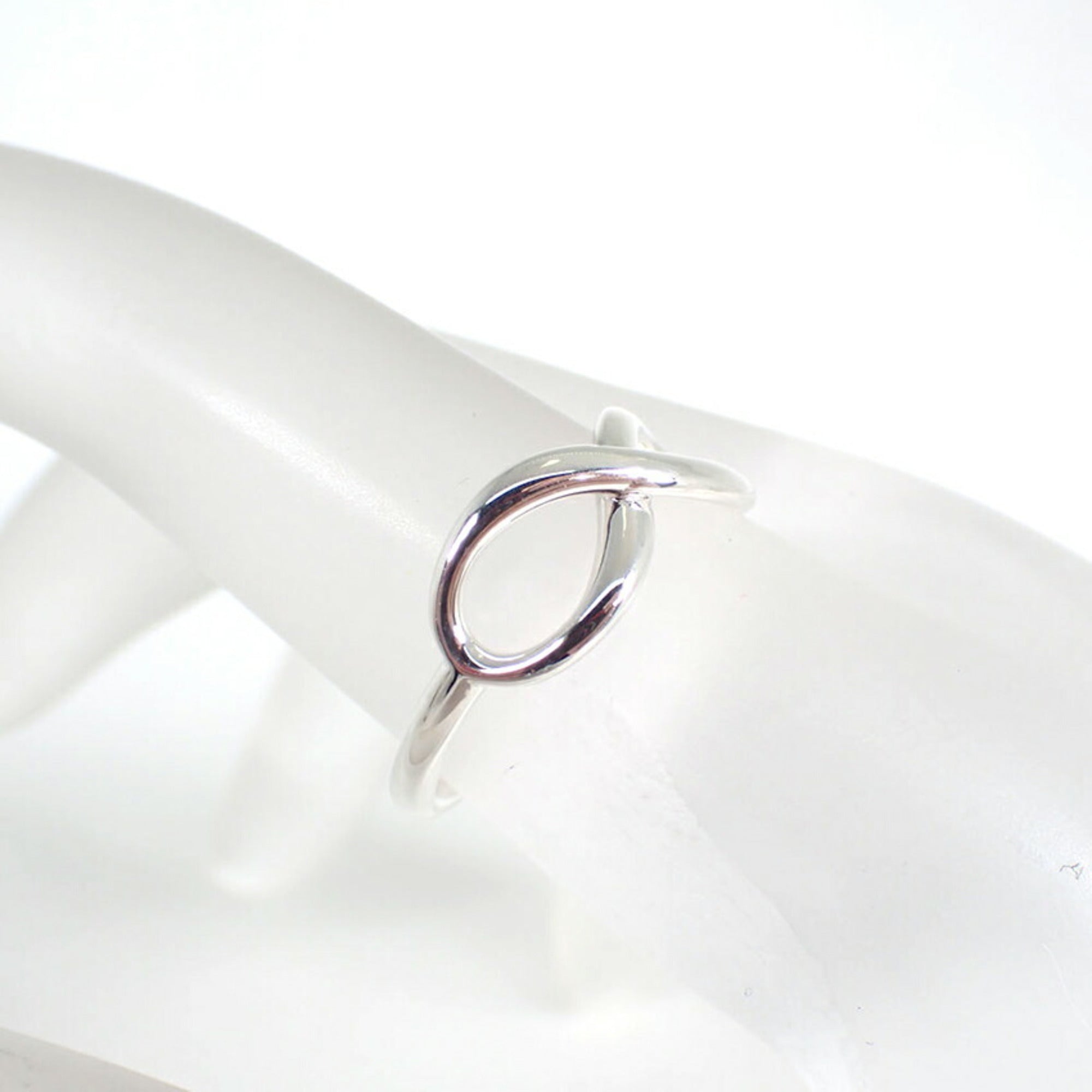 Tiffany Sterling Silver 925 Band Ring (Pre-Owned)