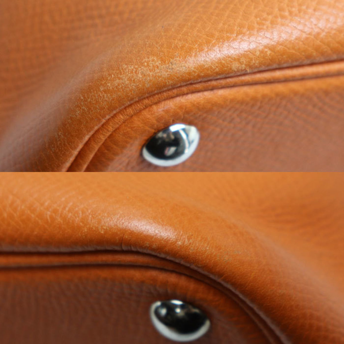 Hermes Orange Epsom Leather Shoulder Bag (Pre-Owned)