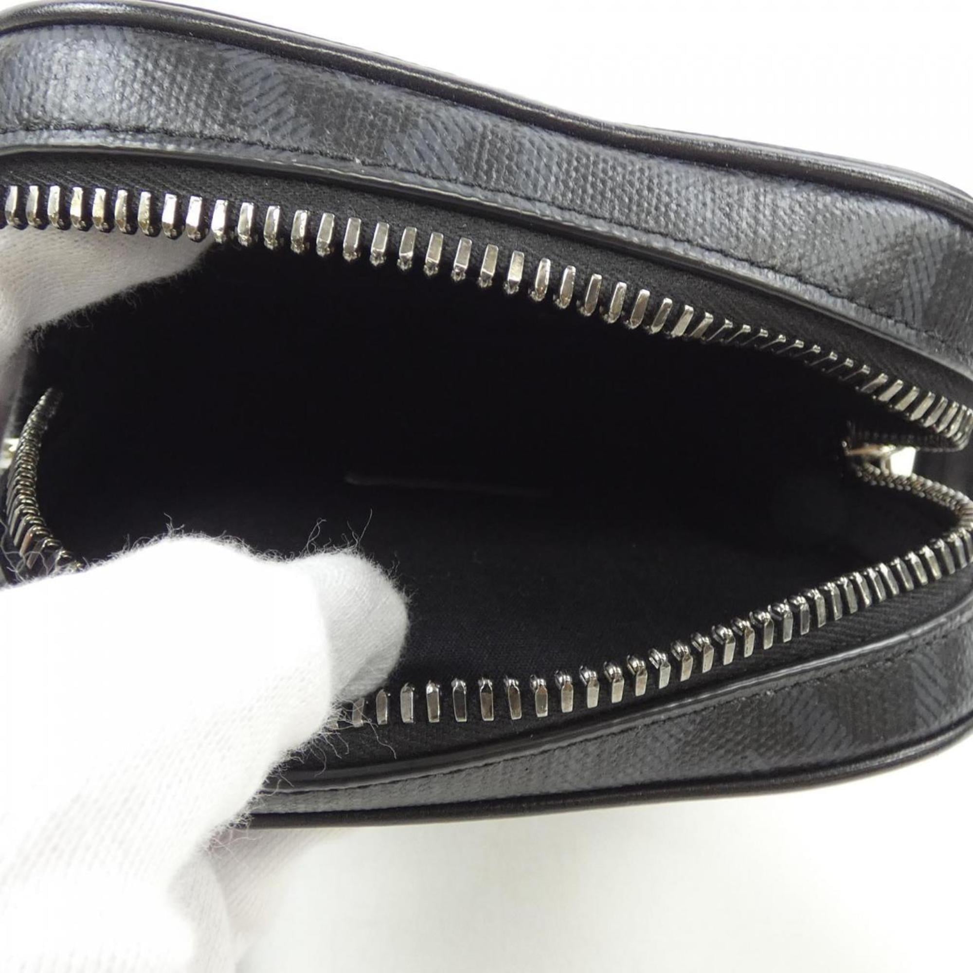 Christian Dior Black Gray Handbag Shoulder Bag (Pre-Owned)