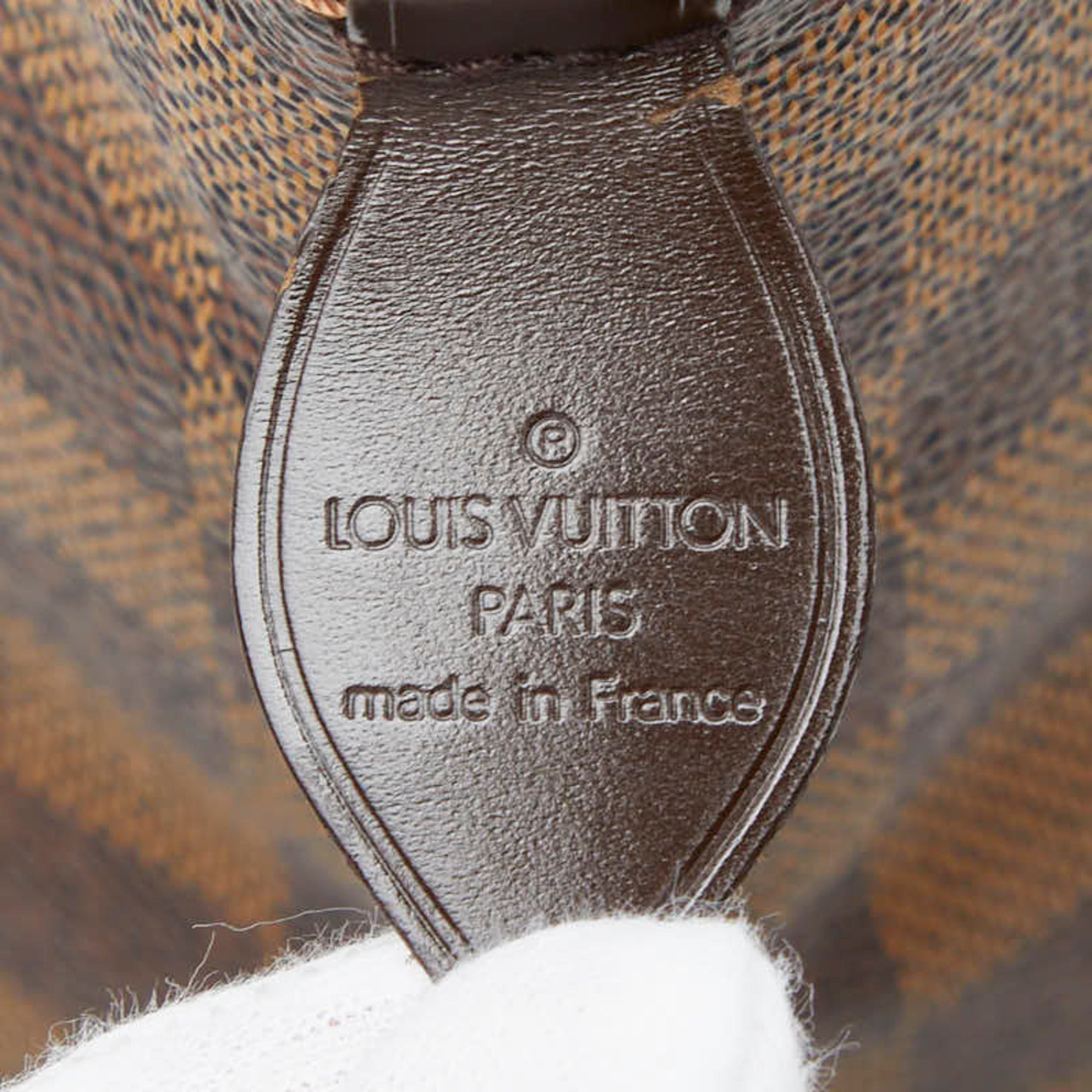 Louis Vuitton Brown Pvc Leather Tote Bag (Pre-Owned)