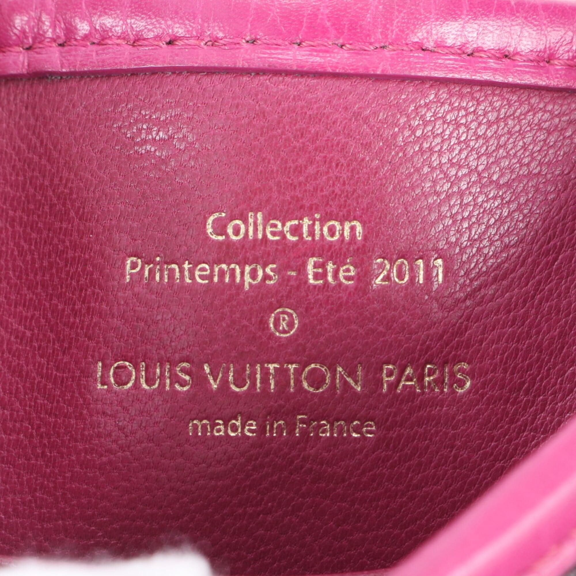 Louis Vuitton Prune Leather Shoulder Bag (Pre-Owned)