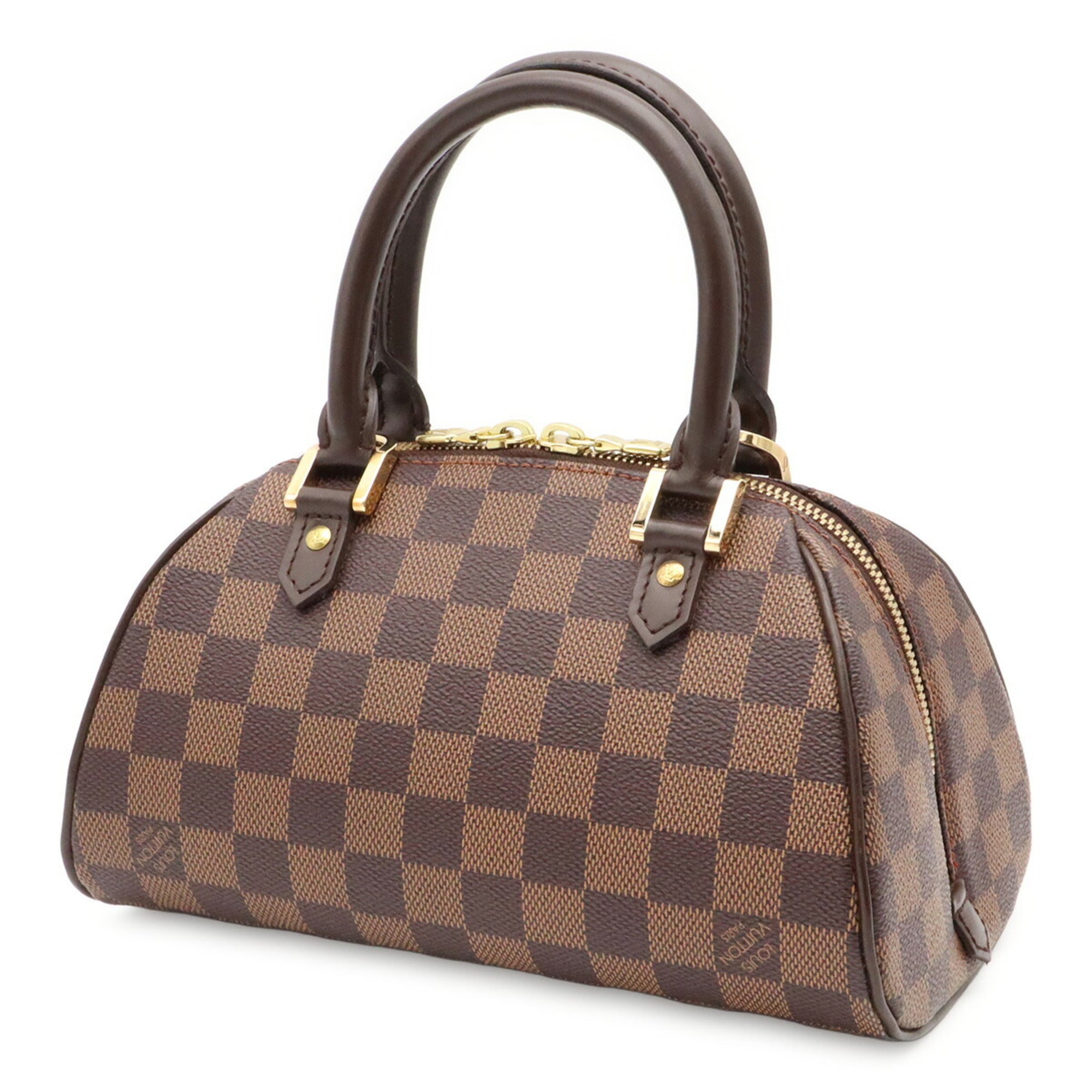 Louis Vuitton Brown Damier Canvas Pvc Handbag (Pre-Owned)
