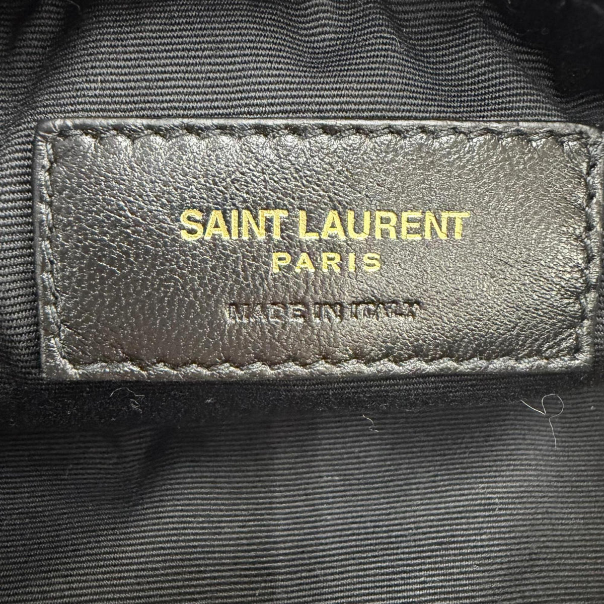 Saint Laurent Beige Brown Leather Handbag Shoulder Bag (Pre-Owned)