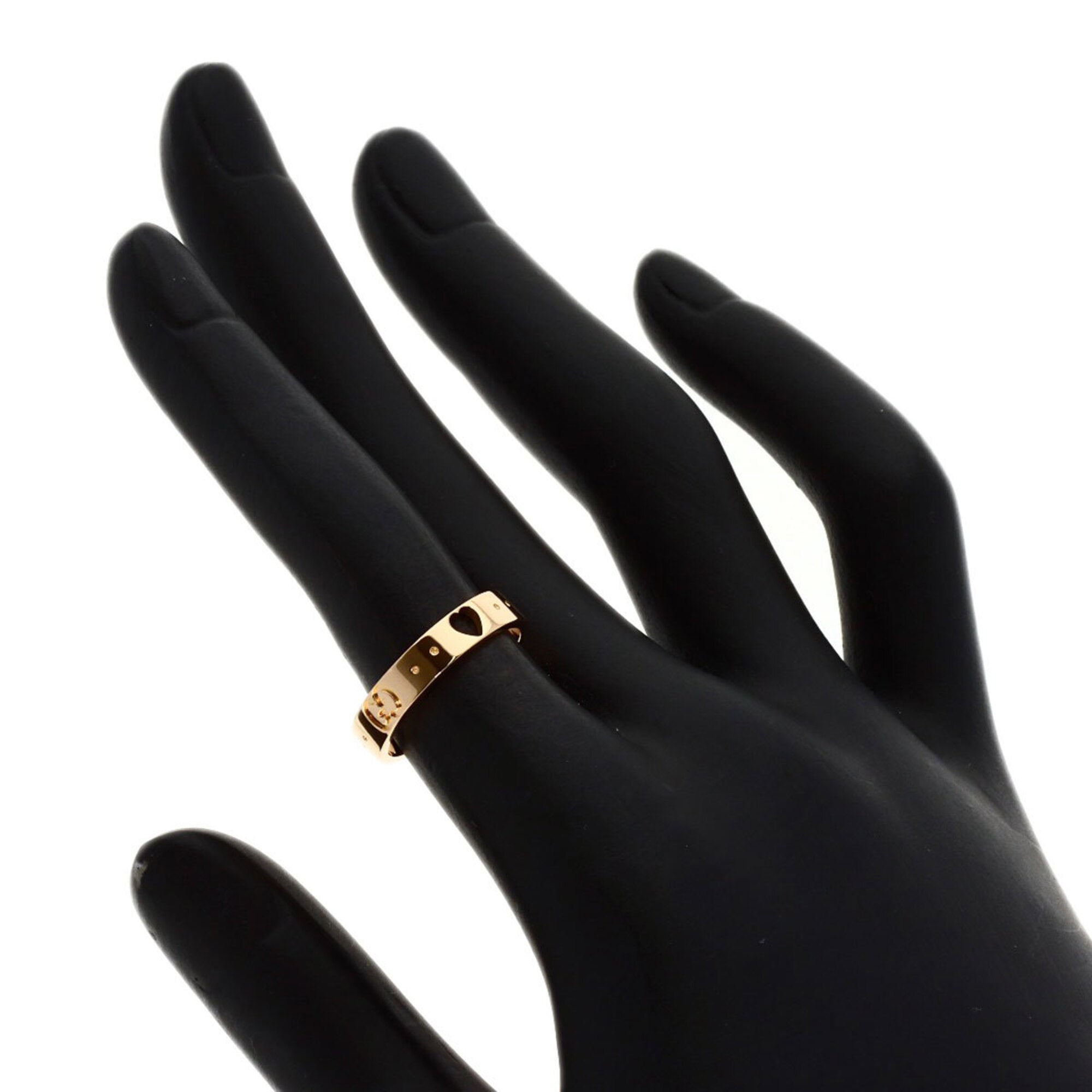 Gucci Icon Pink Gold (18K) Band Ring (Pre-Owned)