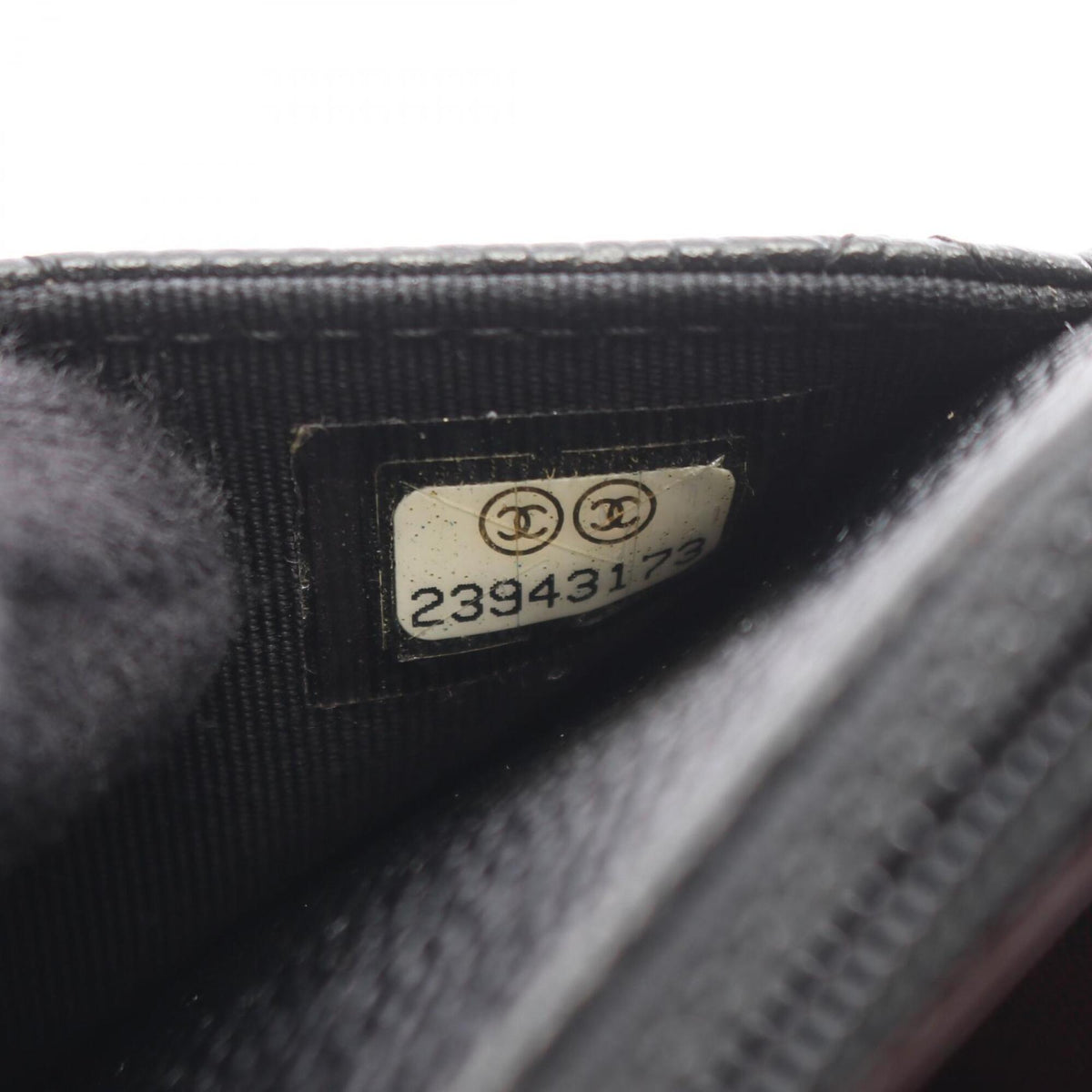 Chanel Matelasse Black Grained Calfskin Handbag Shoulder Bag (Pre-Owned)