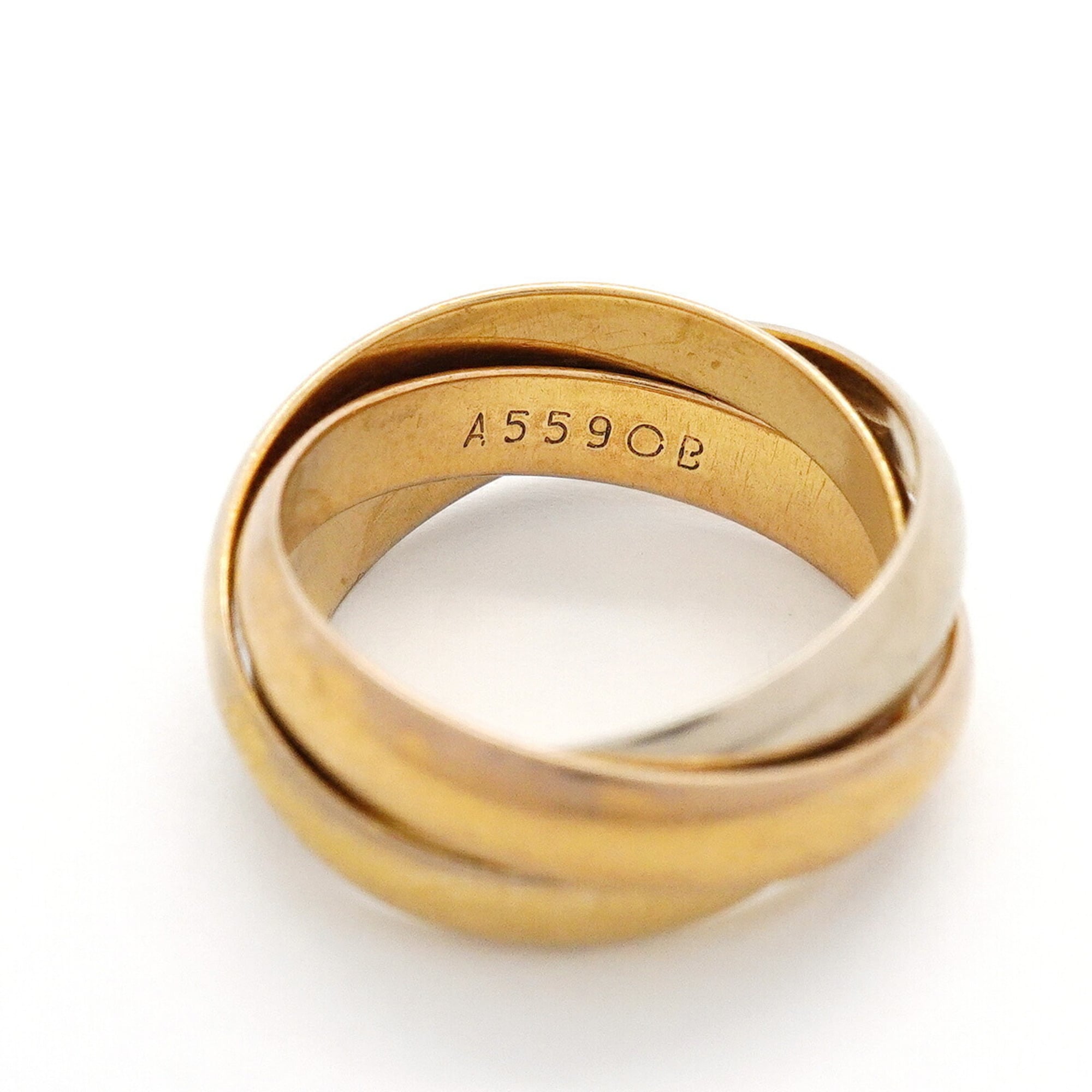 Cartier Yellow Gold (18K) Pink Gold (18K) White Gold (18K) Band Ring (Pre-Owned)