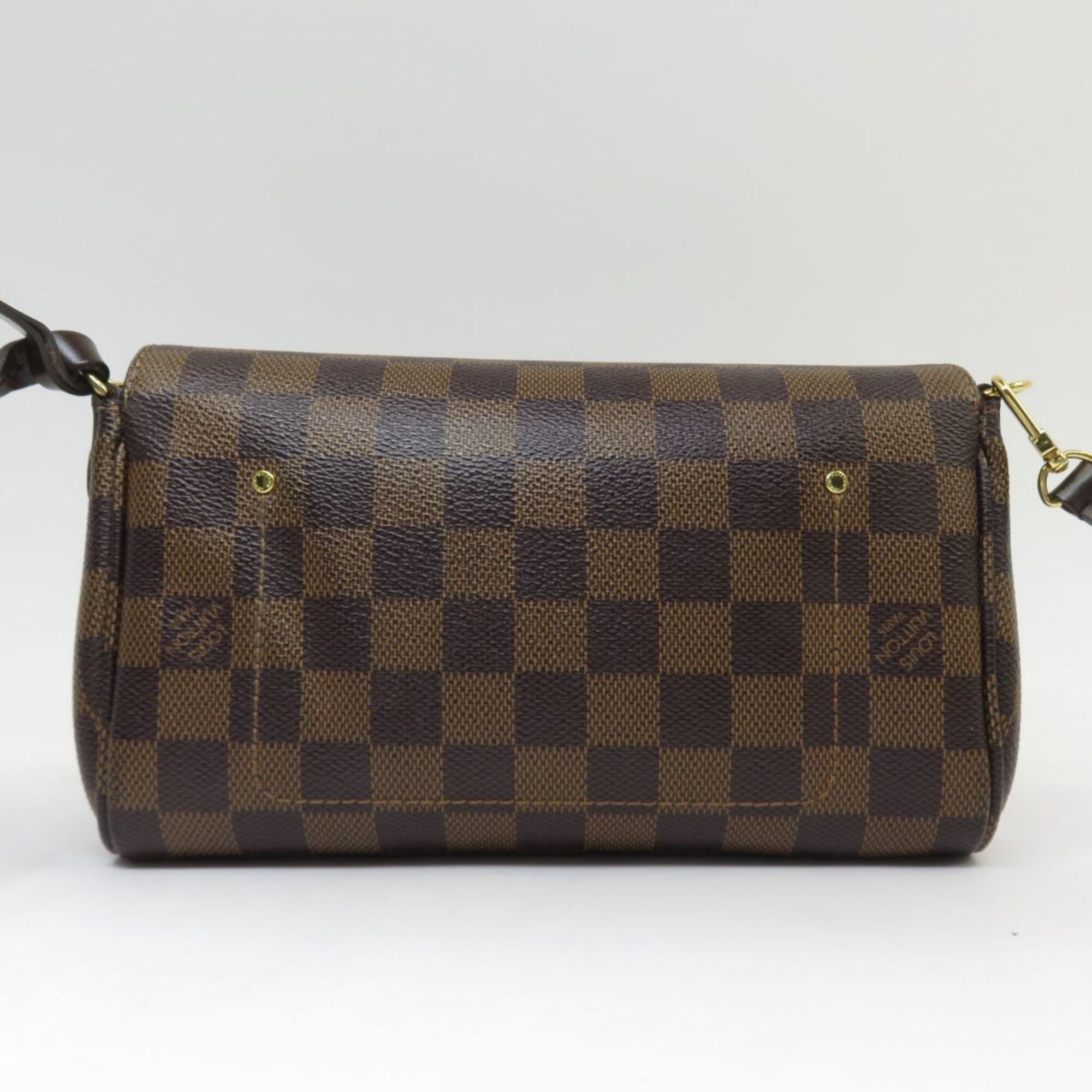 Louis Vuitton Damier Damier Canvas Ebene Shoulder Bag (Pre-Owned)