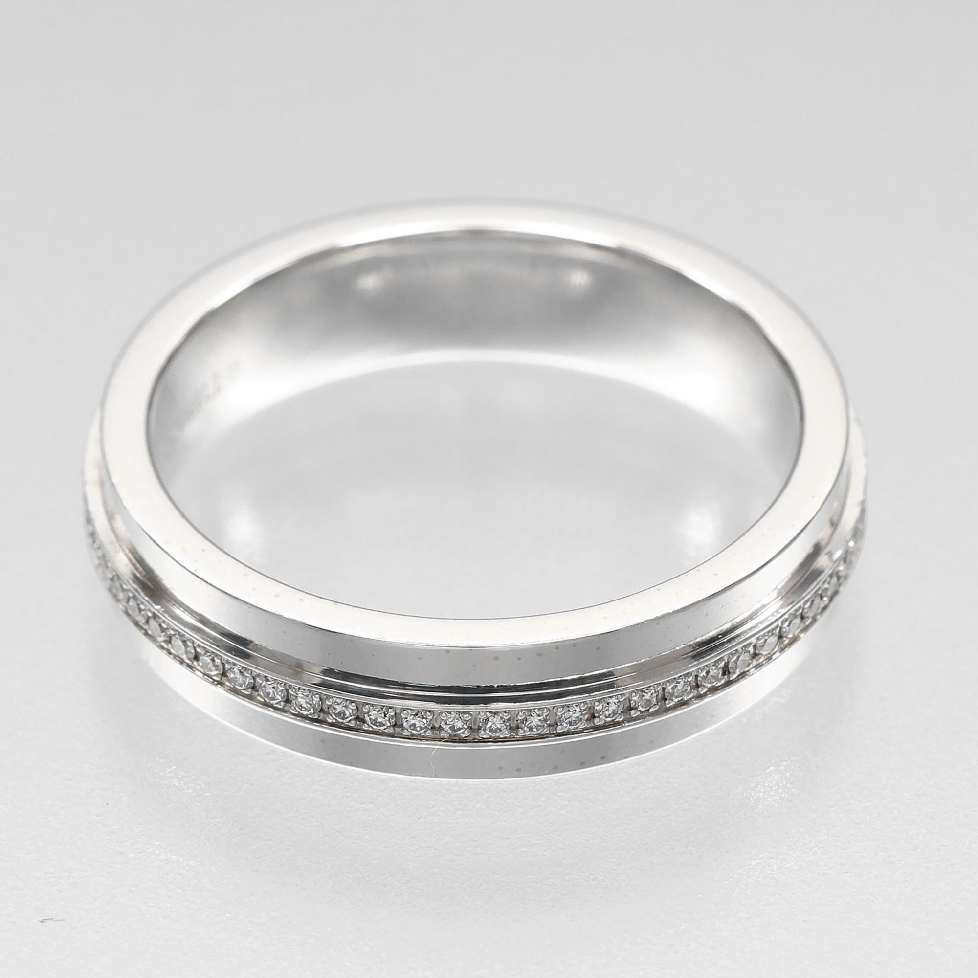 Tiffany White Gold (18K) Band Ring (Pre-Owned)