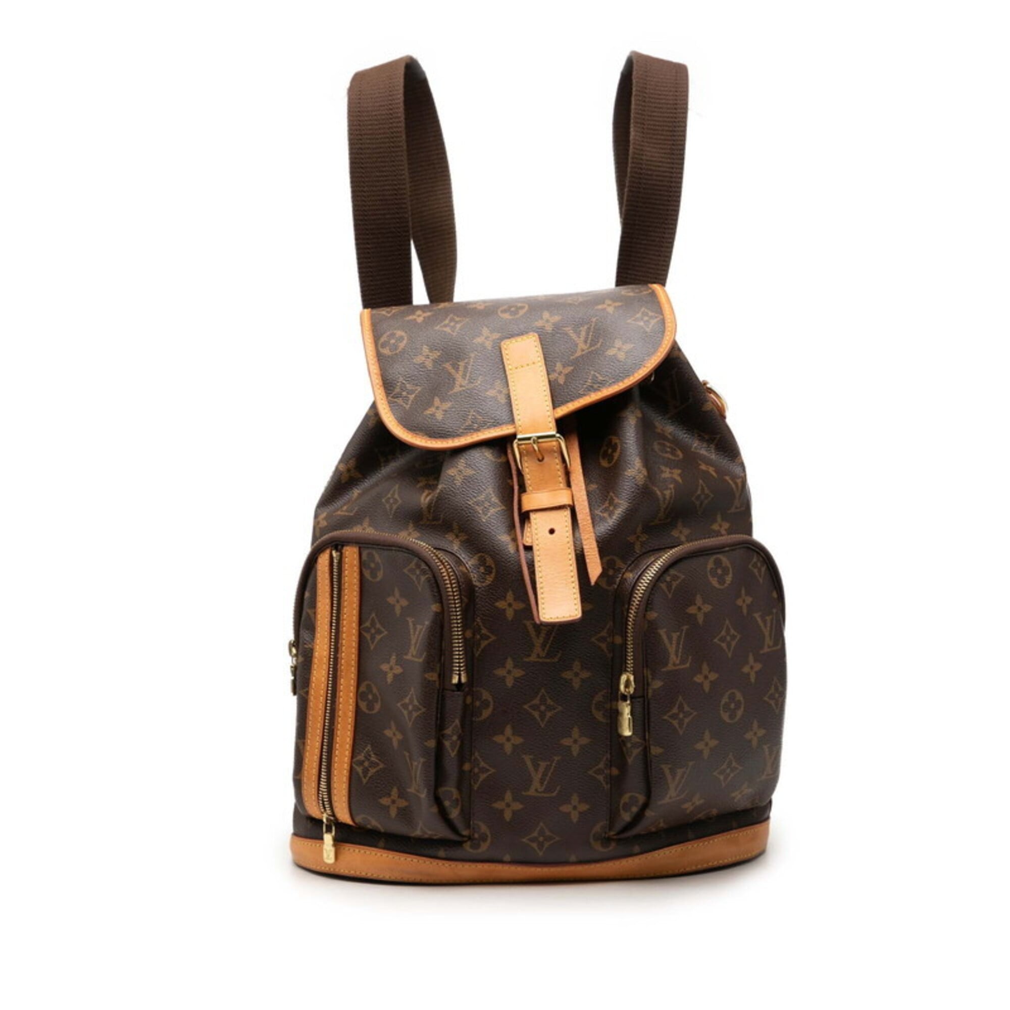 Louis Vuitton Brown Pvc Leather Backpack (Pre-Owned)