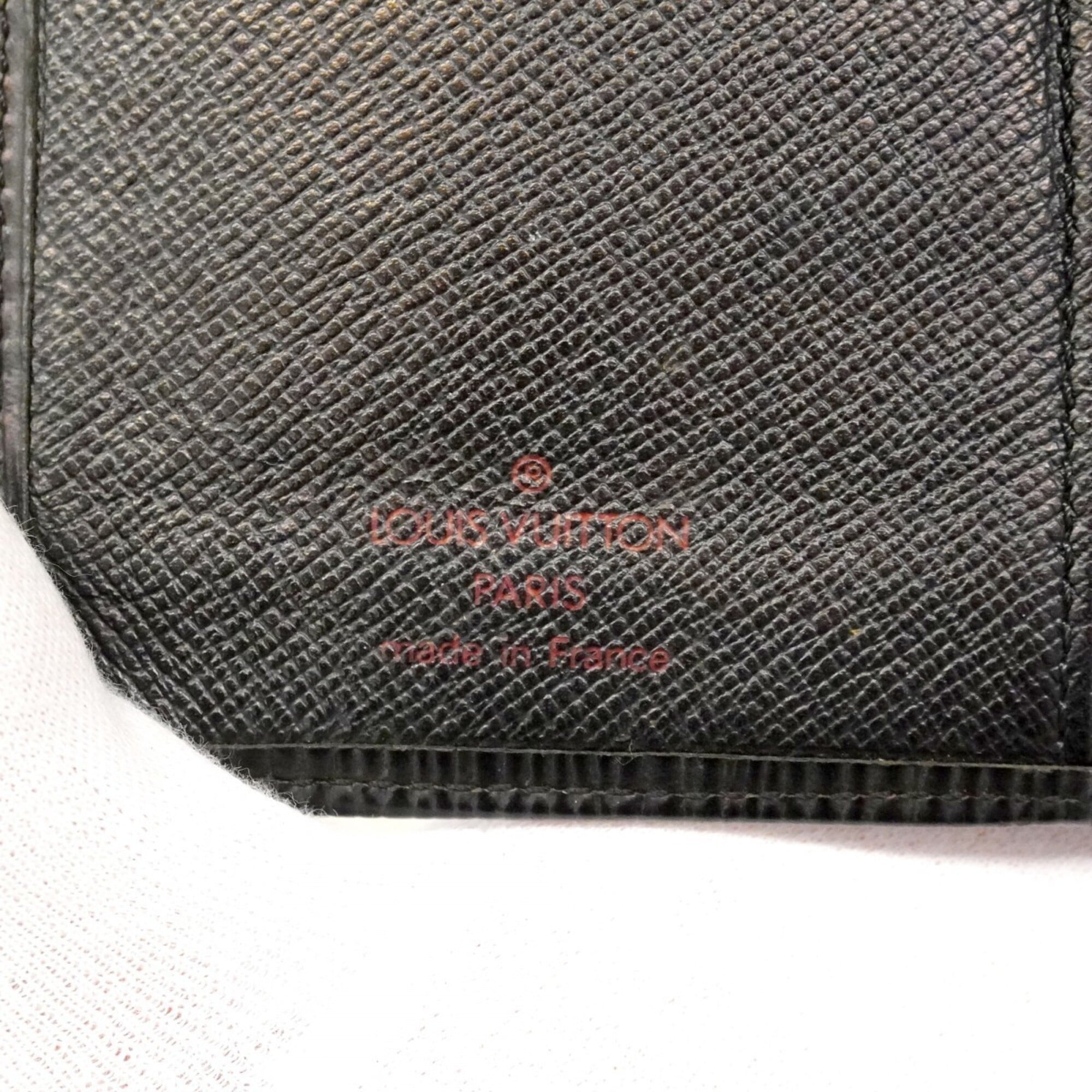 Louis Vuitton Noir Long Wallet (Bi-Fold) (Pre-Owned)
