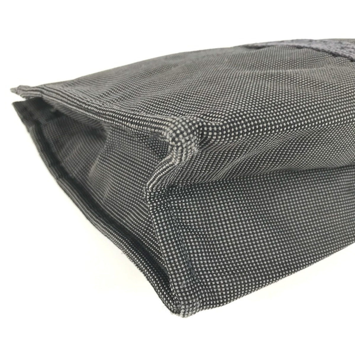 Hermes Her Line Gray Cotton Clutch Bag (Pre-Owned)