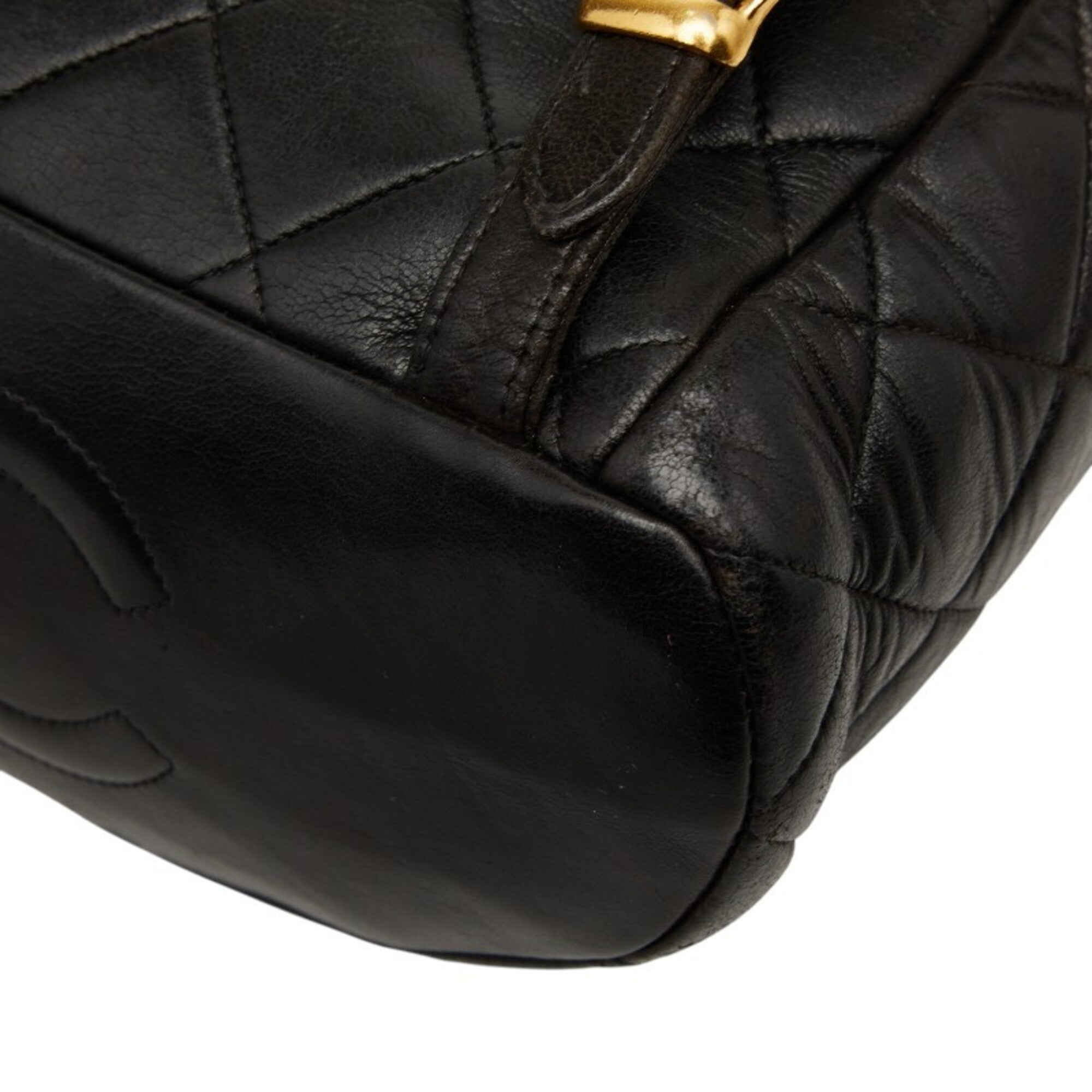 Chanel Black Leather Backpack (Pre-Owned)