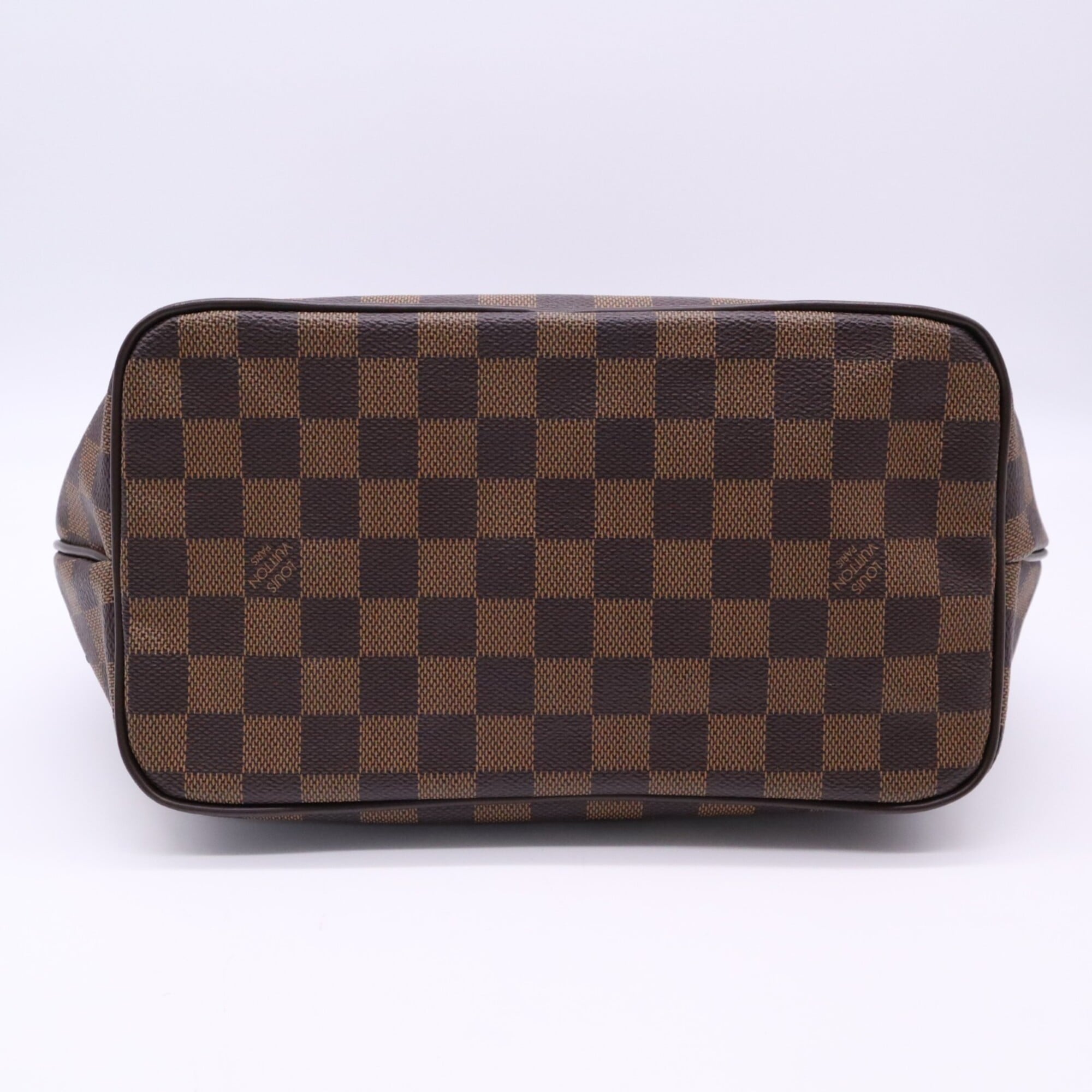 Louis Vuitton Damier Beige Brown Coated Canvas Leather Handbag (Pre-Owned)