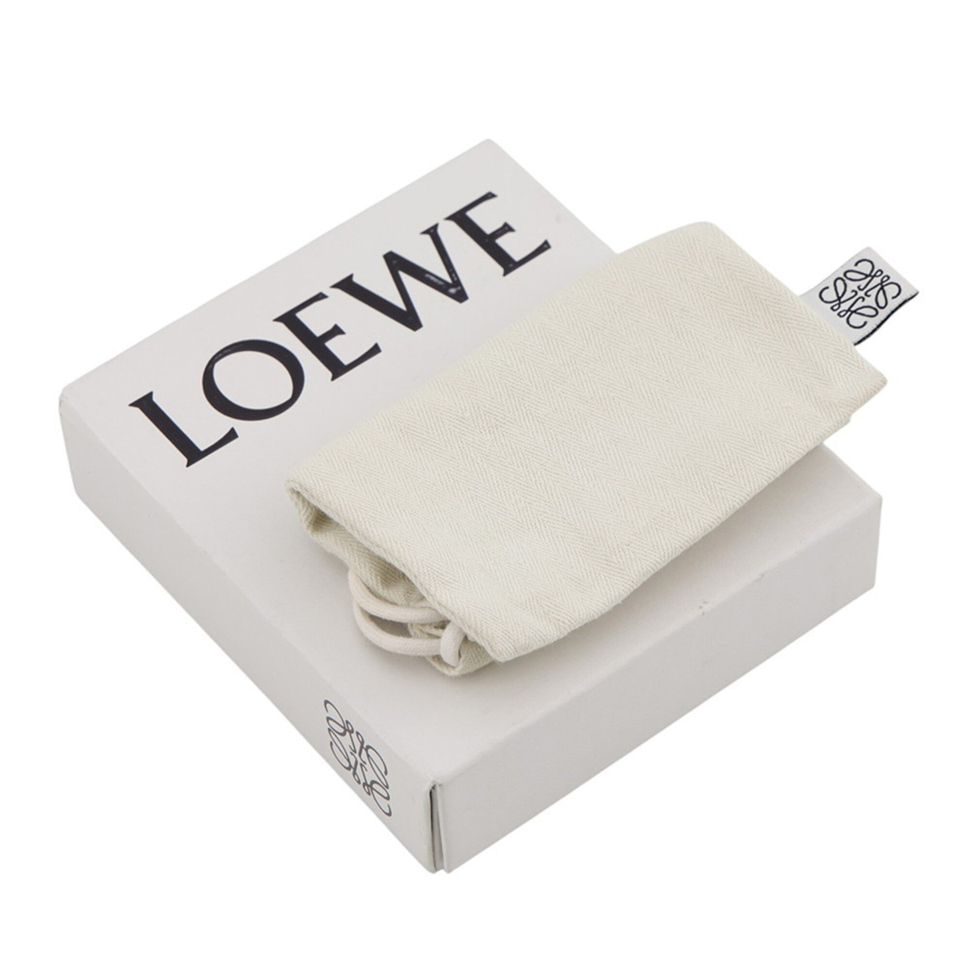 Loewe Beige Leather Wallet (Tri-Fold) (Pre-Owned)