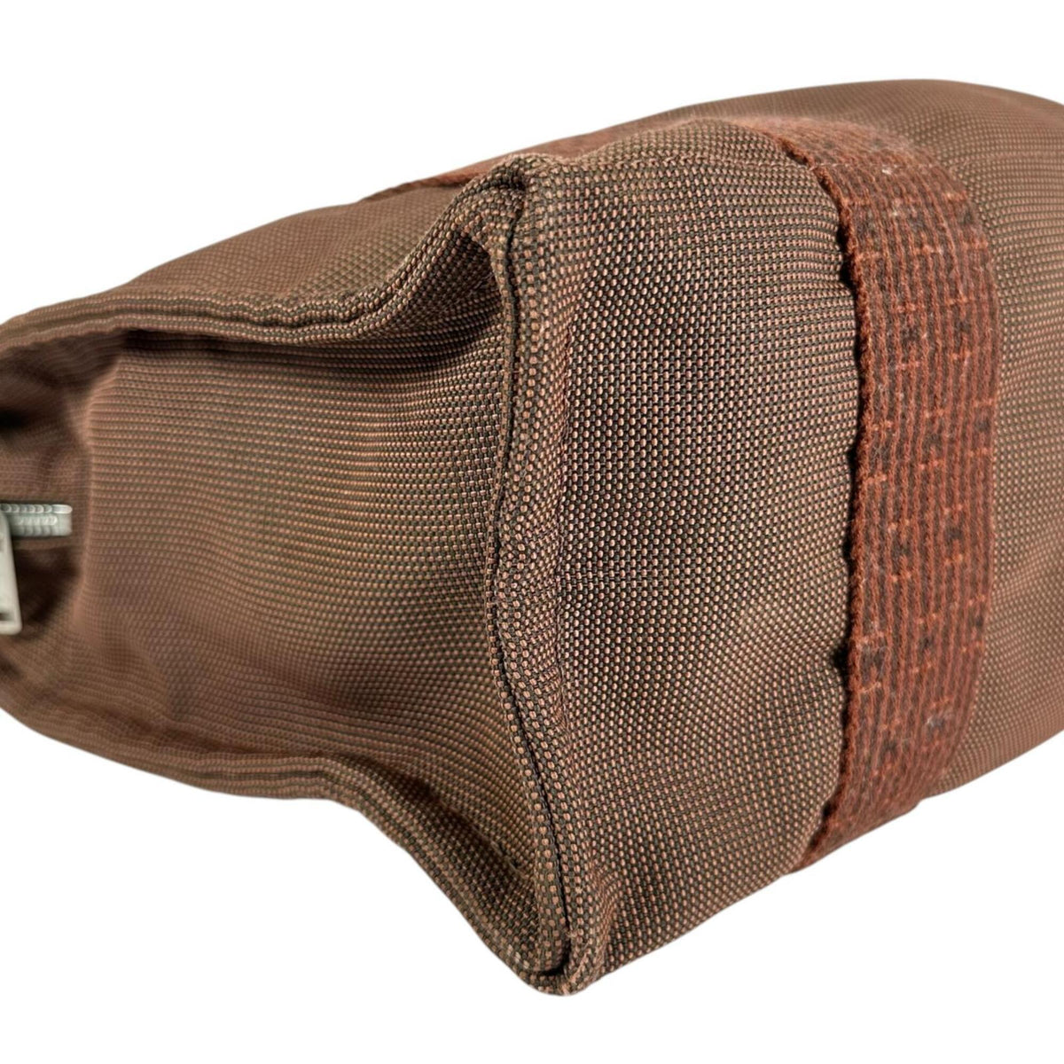 Hermes Brown Canvas Backpack (Pre-Owned)