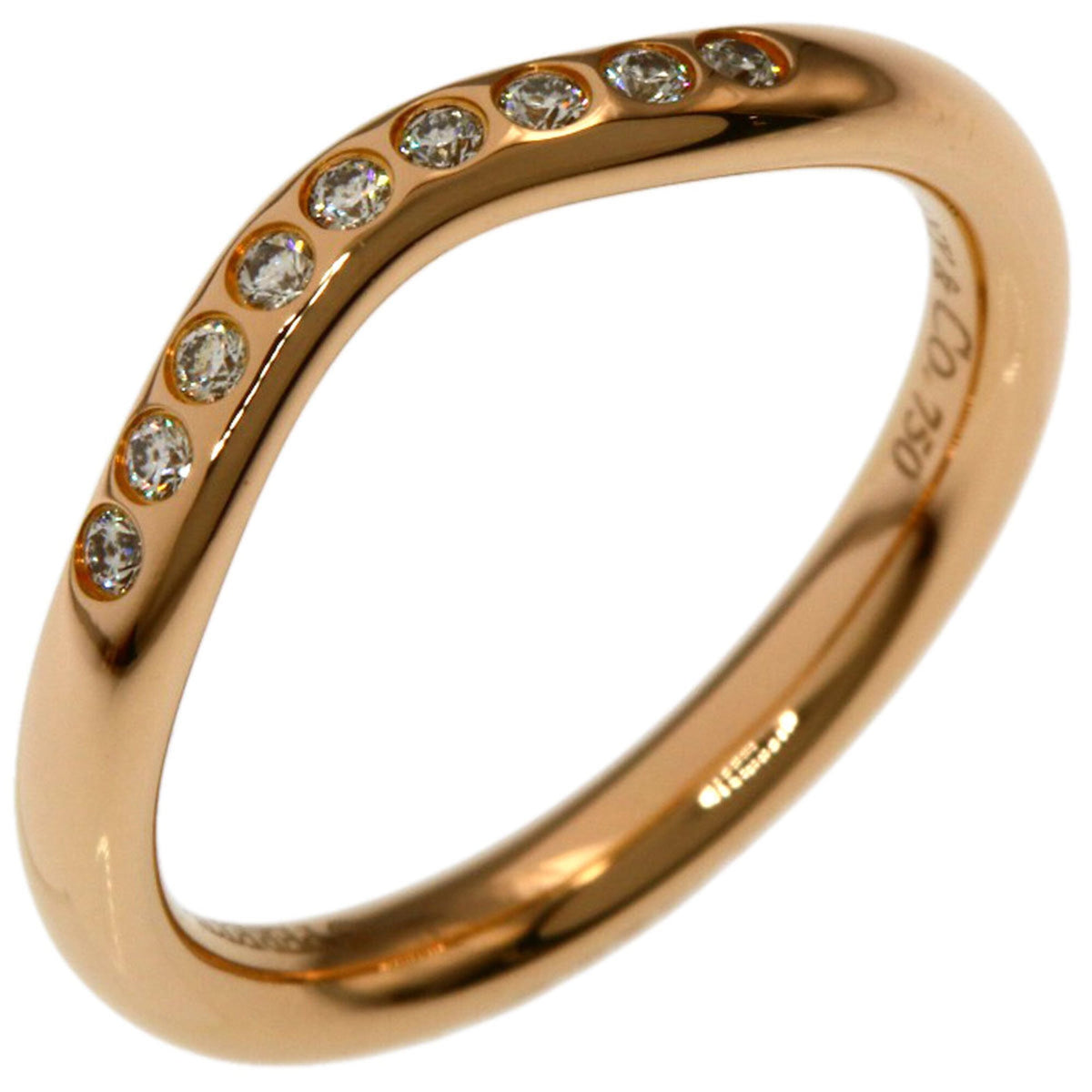 Tiffany Pink Gold (18K) Band Ring (Pre-Owned)