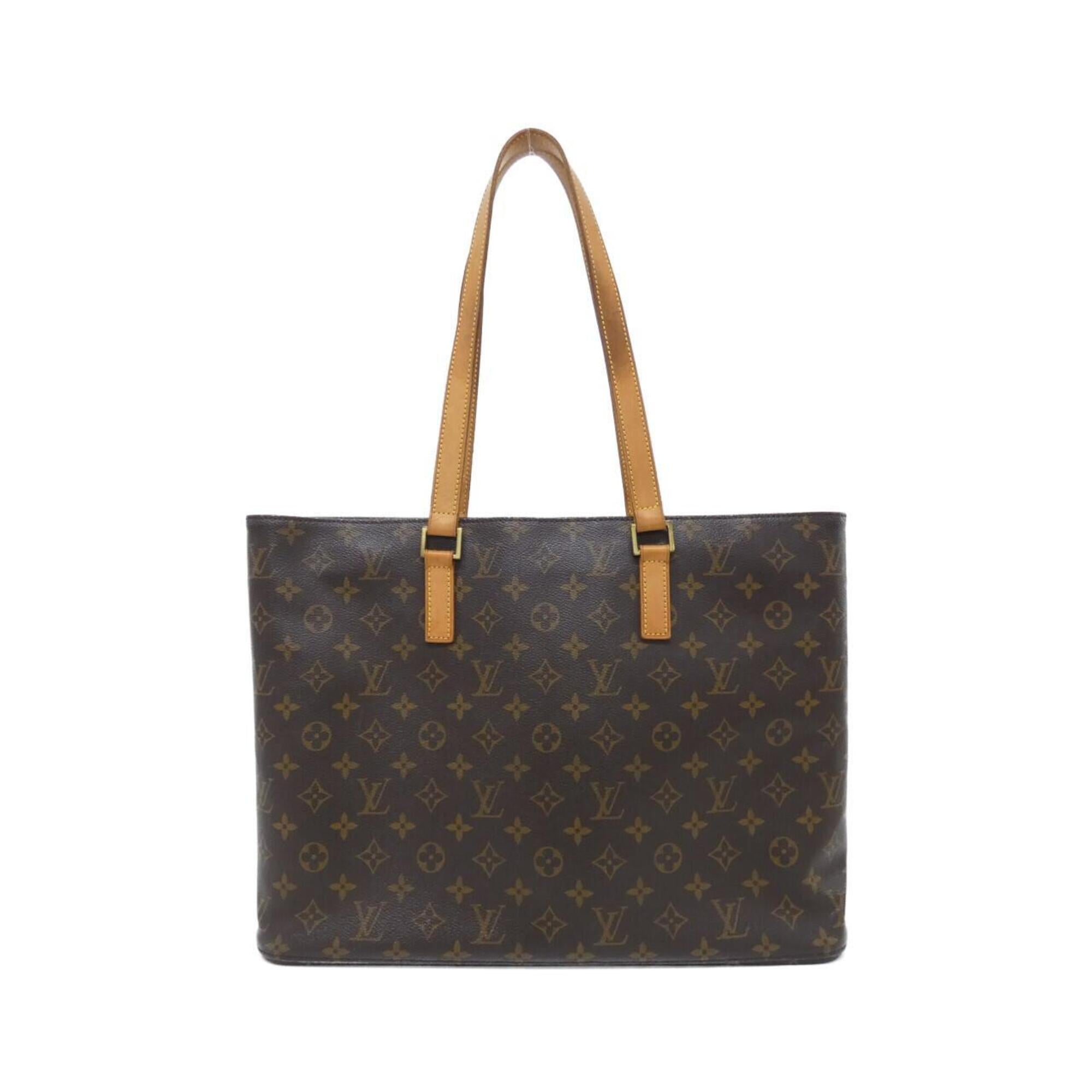 Louis Vuitton Brown Coated Canvas Handbag (Pre-Owned)