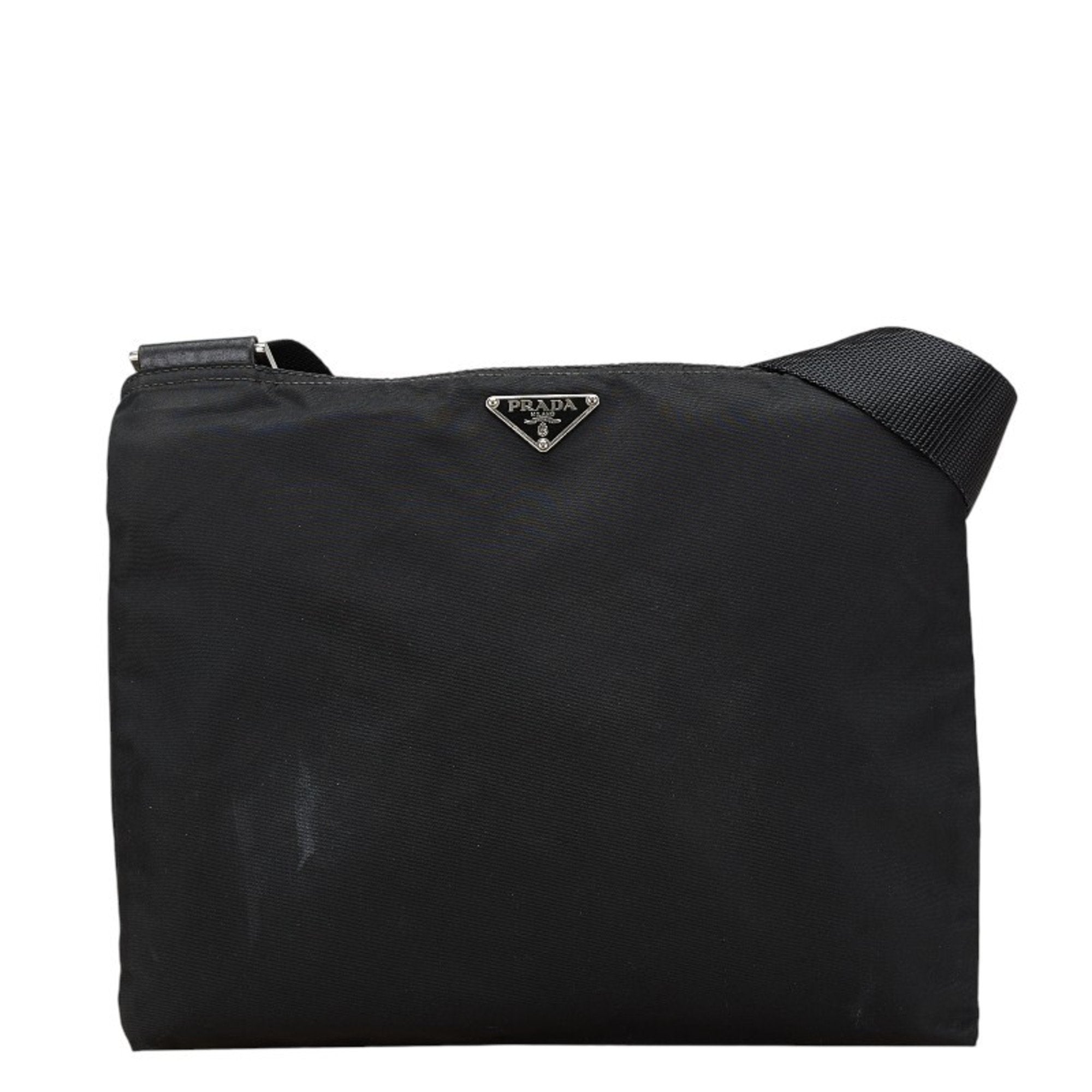 Prada Black Nylon Shoulder Bag (Pre-Owned)