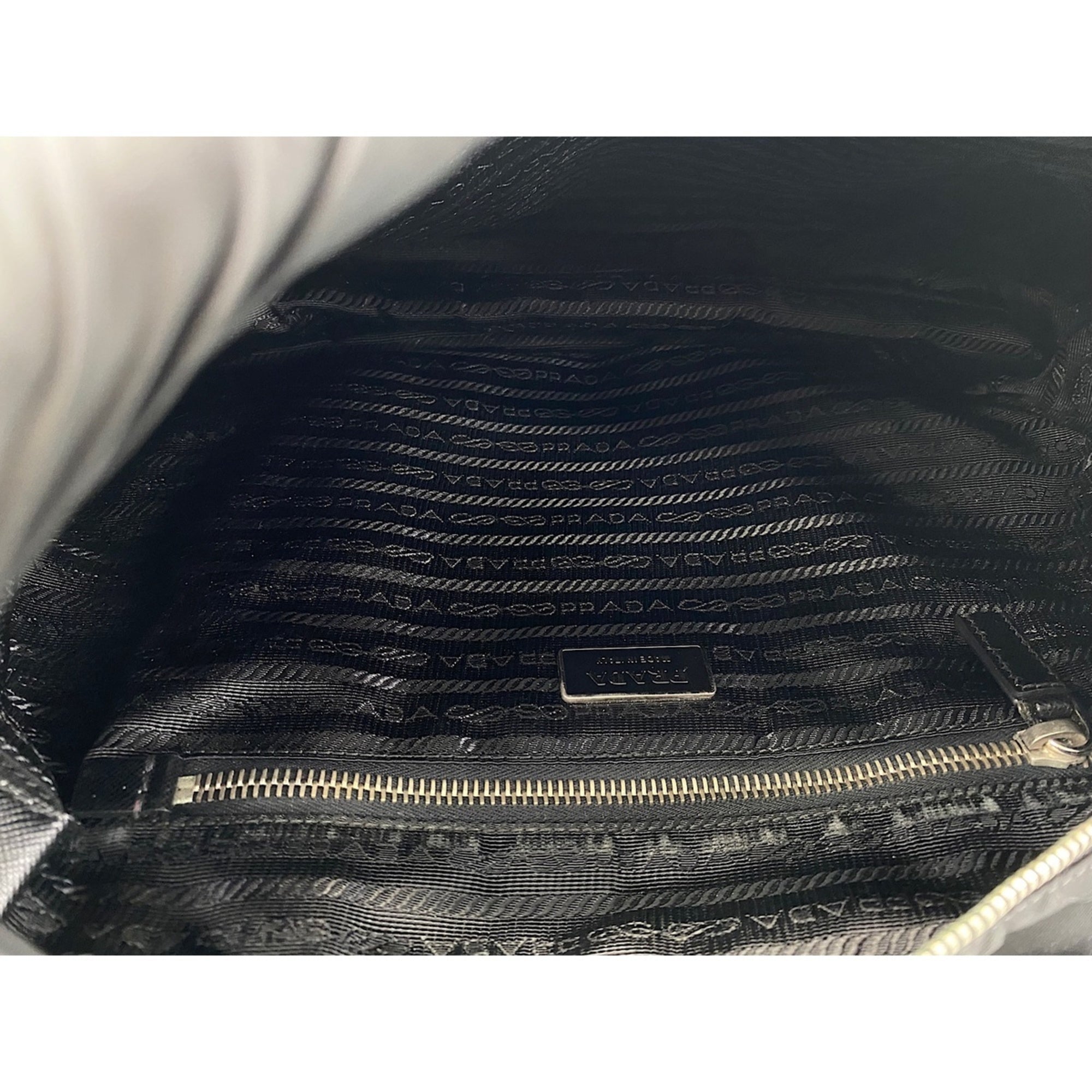 Prada Black Nylon Tote Bag (Pre-Owned)