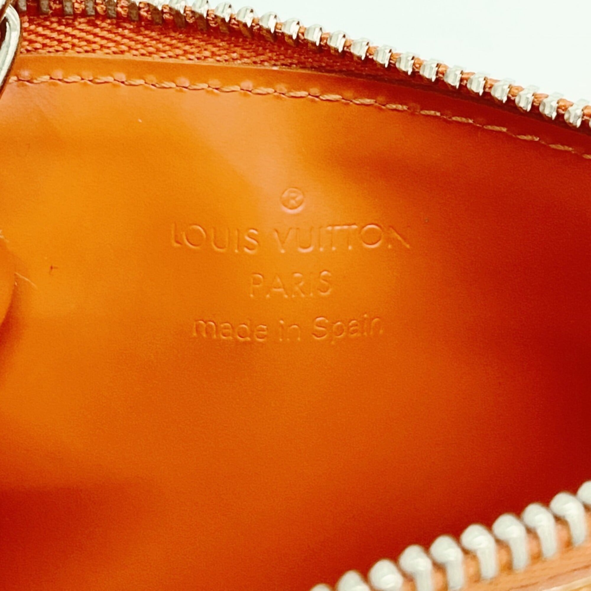 Louis Vuitton Orange Sunset Coin Purse/Coin Case (Pre-Owned)