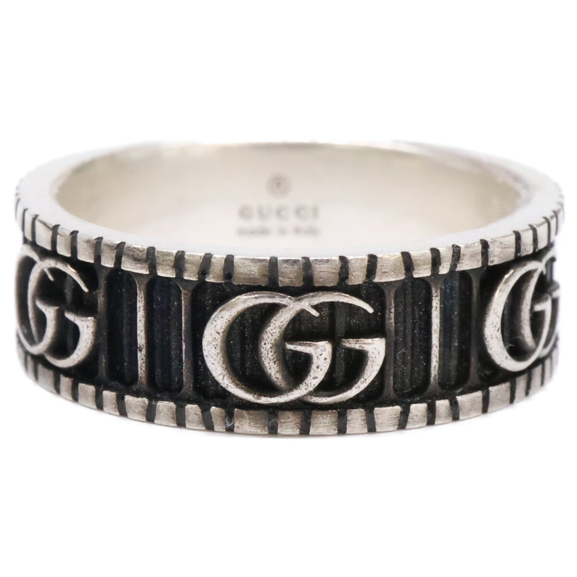 Gucci Silver Silver 925 Band Ring (Pre-Owned)