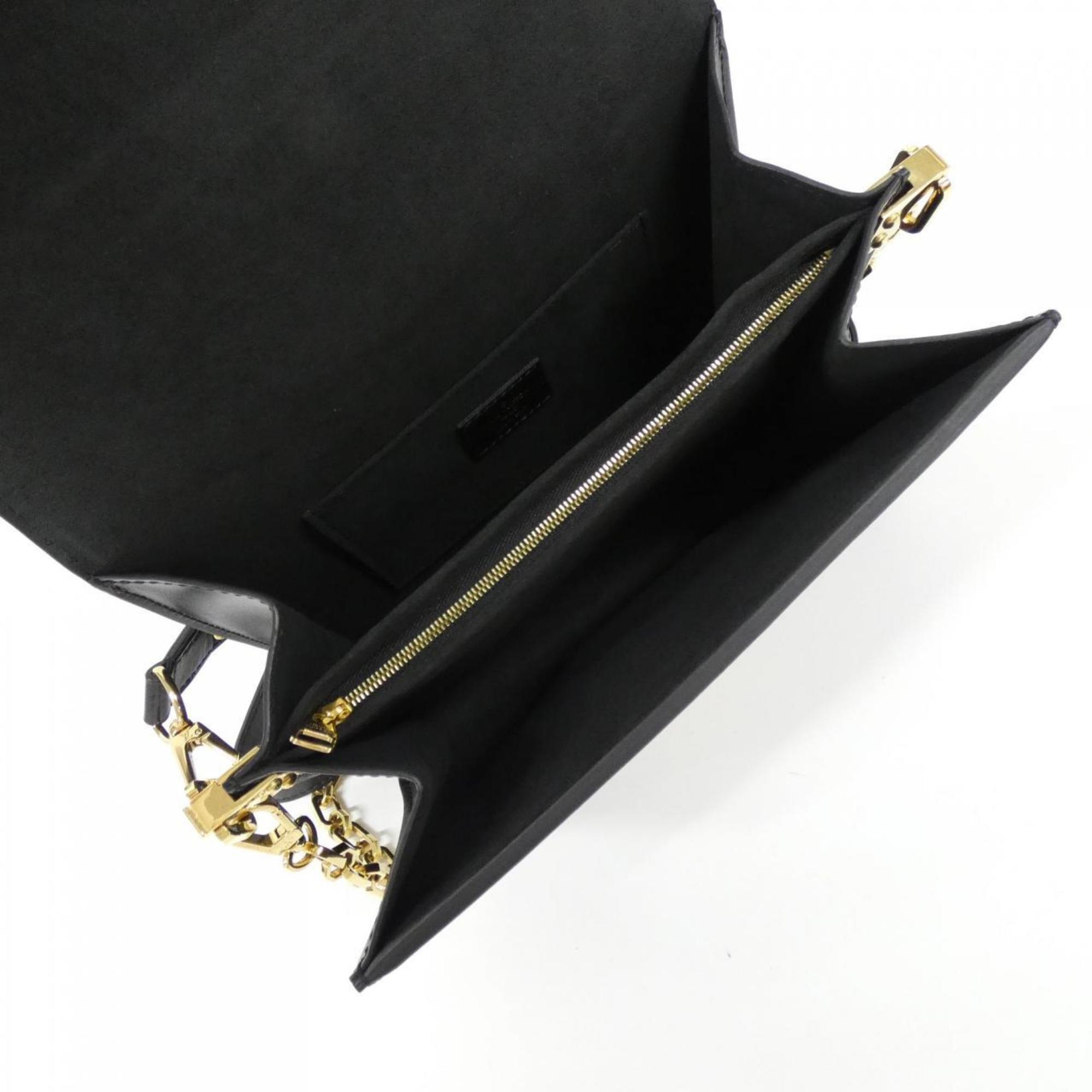Louis Vuitton Gray Jacquard Shoulder Bag (Pre-Owned)