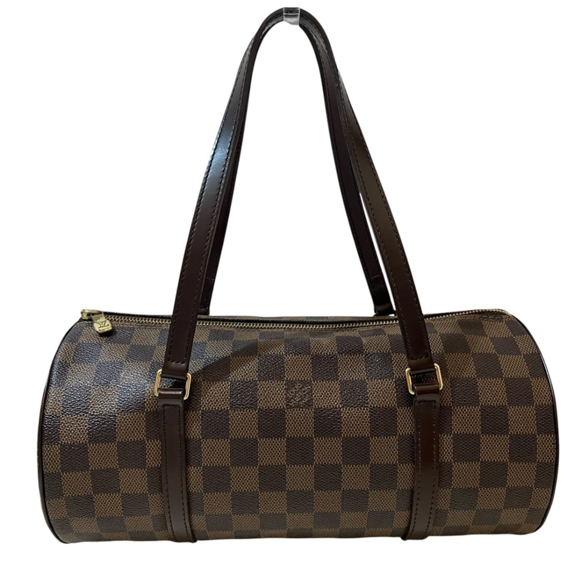 Louis Vuitton Damier Brown Damier Canvas Handbag (Pre-Owned)